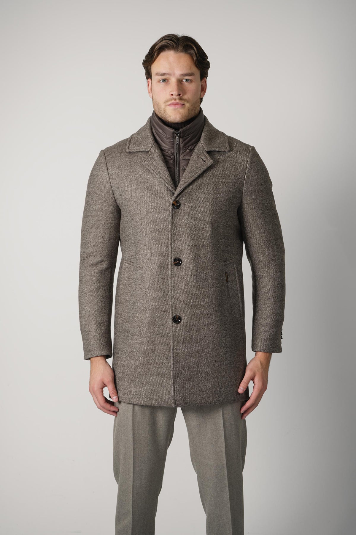 MooRER Monferrato Jacket – Taupe