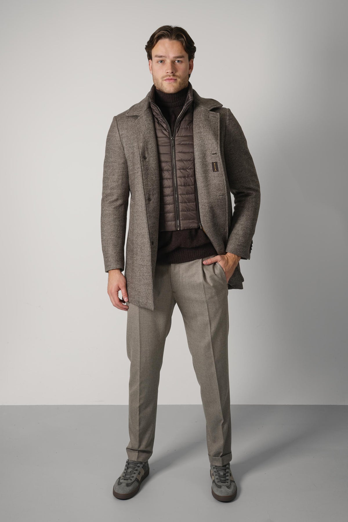MooRER Monferrato Jacket – Taupe