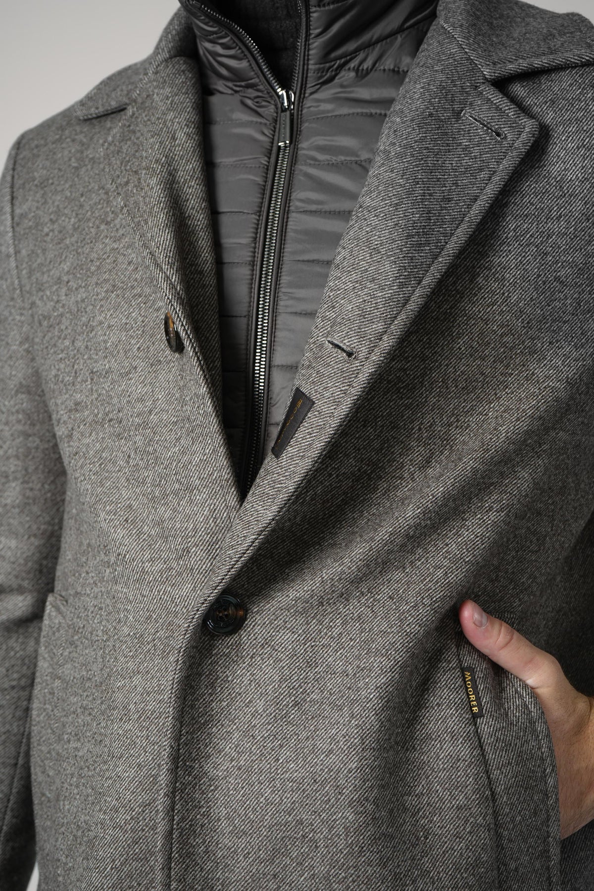 MooRER Monferrato Jacket – Taupe