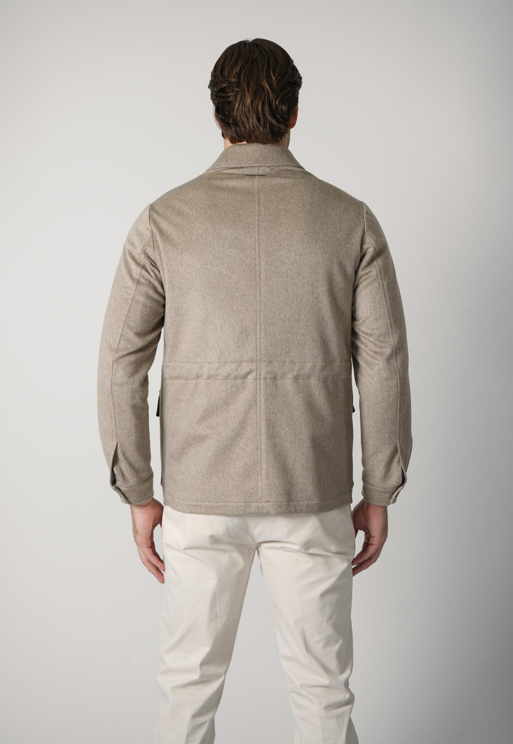 Maurizio Baldassarri Safari Jacket – Brown Sugar