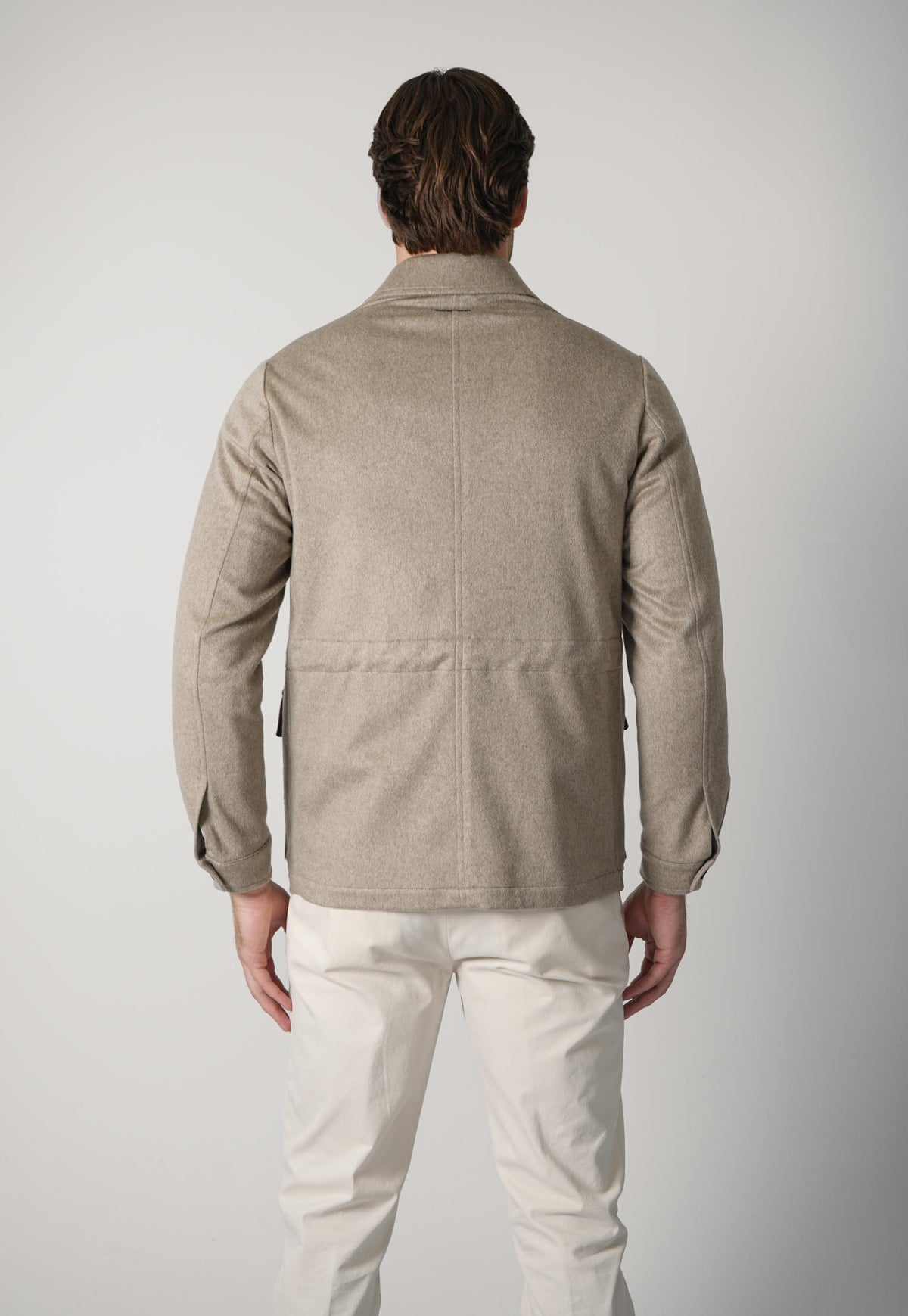 Maurizio Baldassarri Safari Jacket – Brown Sugar