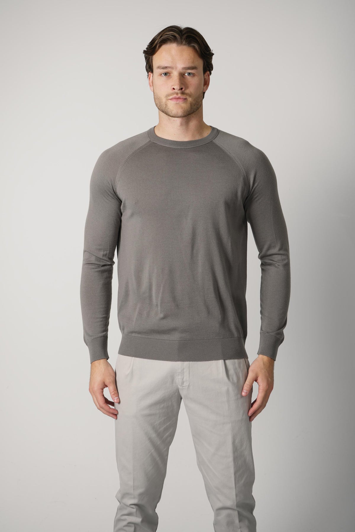 Filippo De Laurentiis G.Collo ML Raglan RM16R – Tortora
