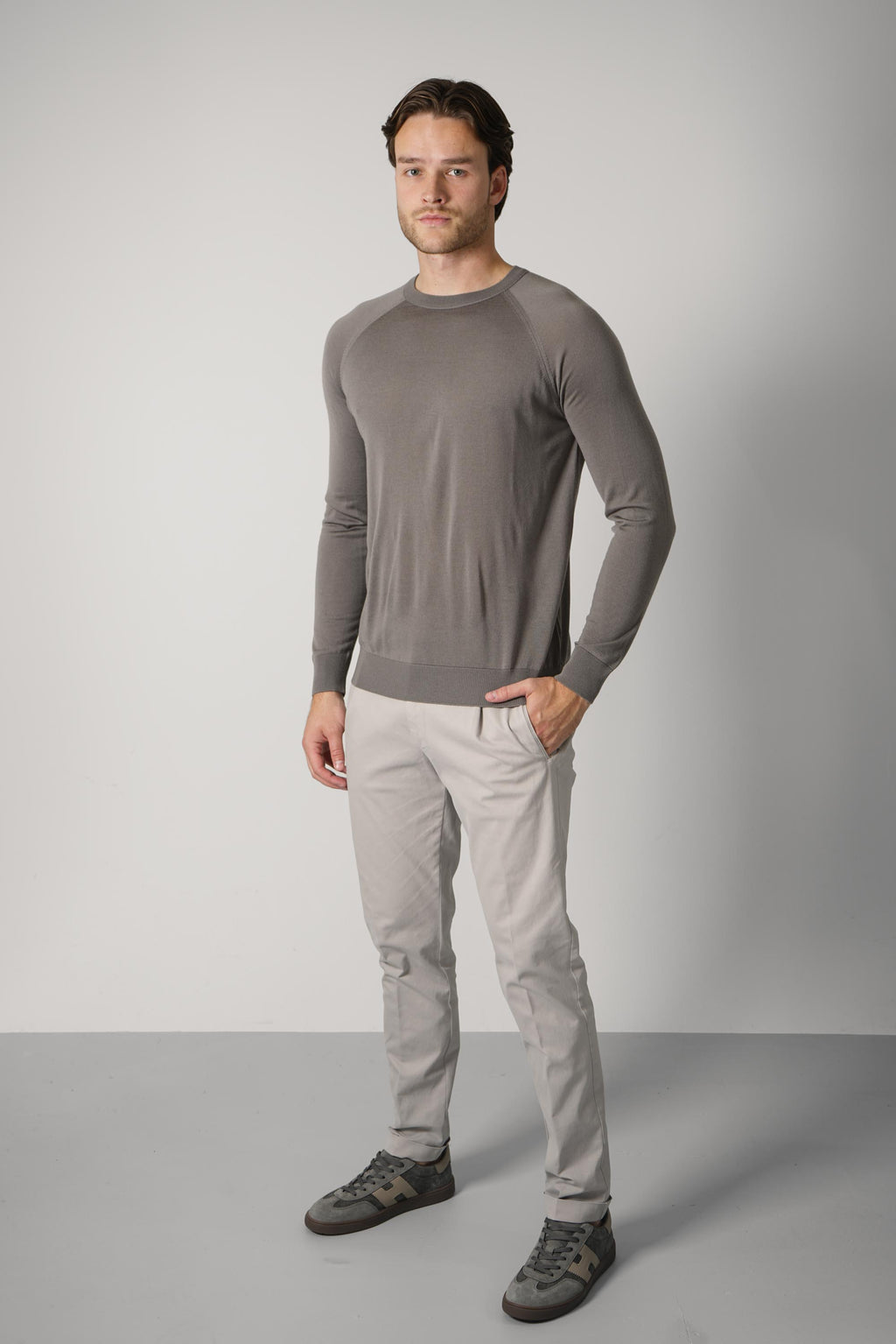 Filippo De Laurentiis G.Collo ML Raglan RM16R – Tortora
