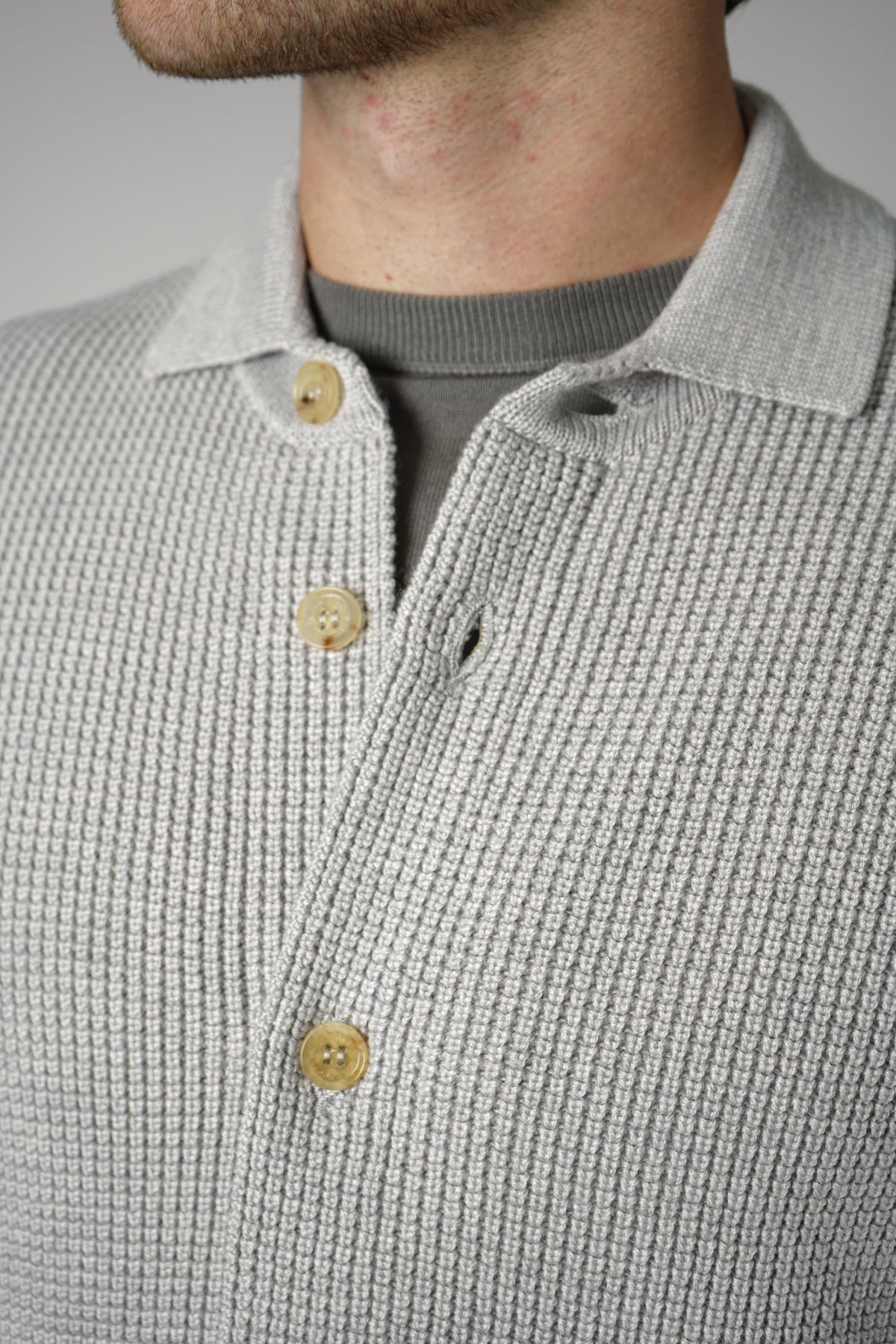Maurizio Baldassari Light Brenta Overshirt – Light Pearl Grey