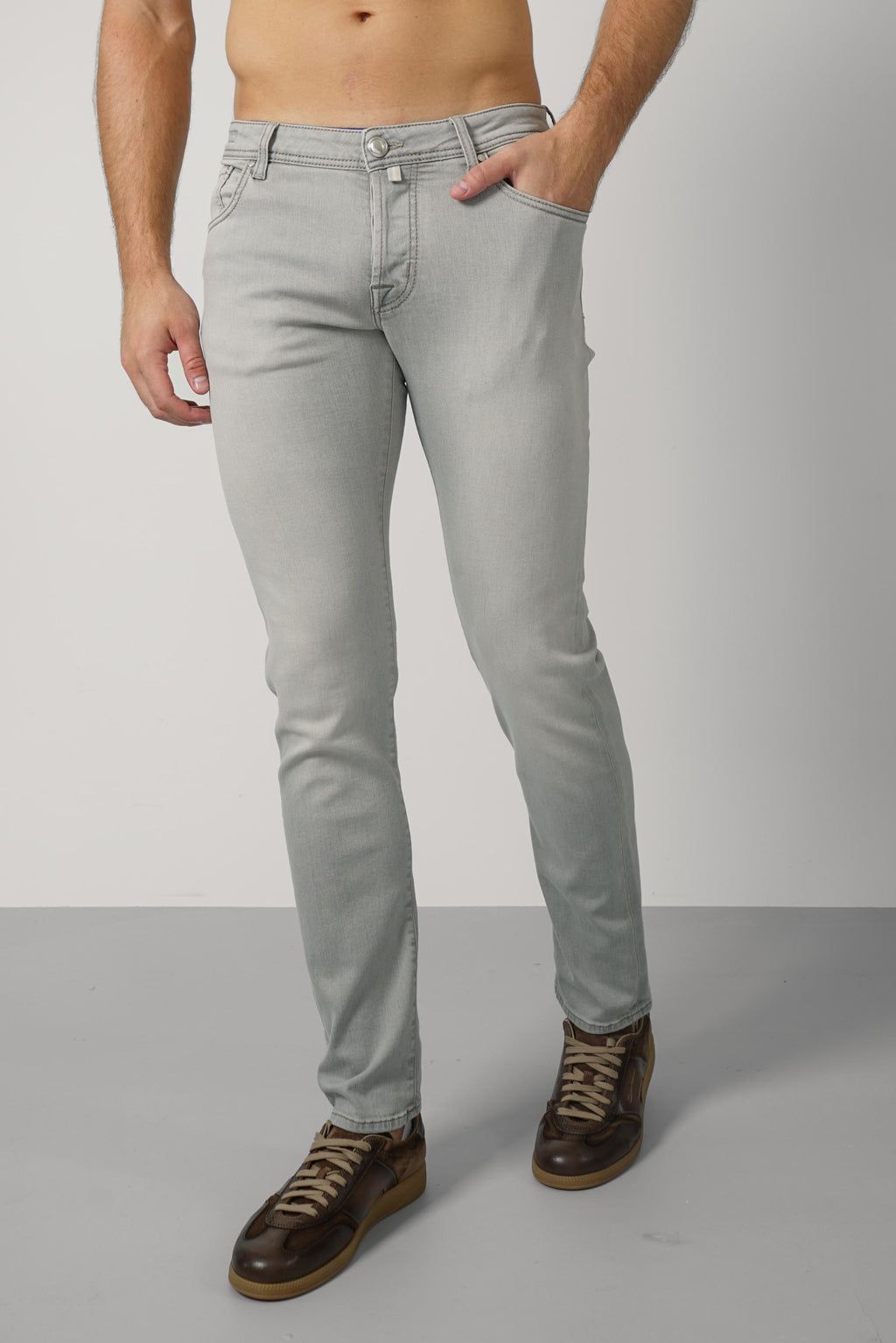 Jacob Cohën Nick Slim 5-Pocket Super Slim Fit Jeans – 900D