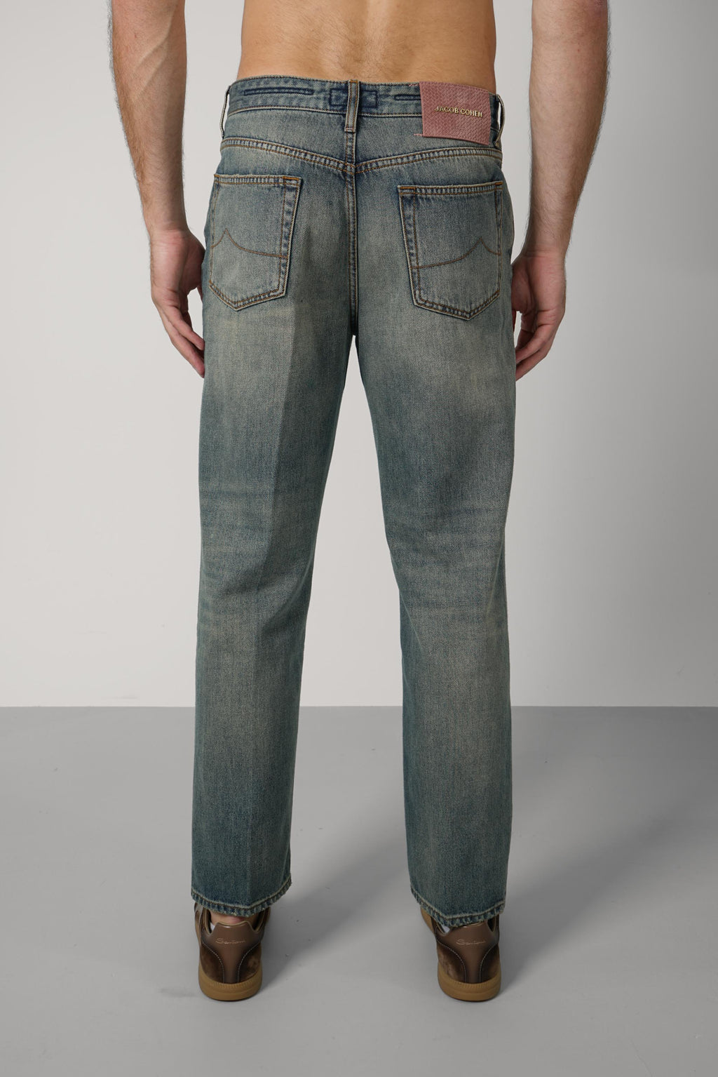 Alex 5-Pocket Straight Fit Jeans – 200D