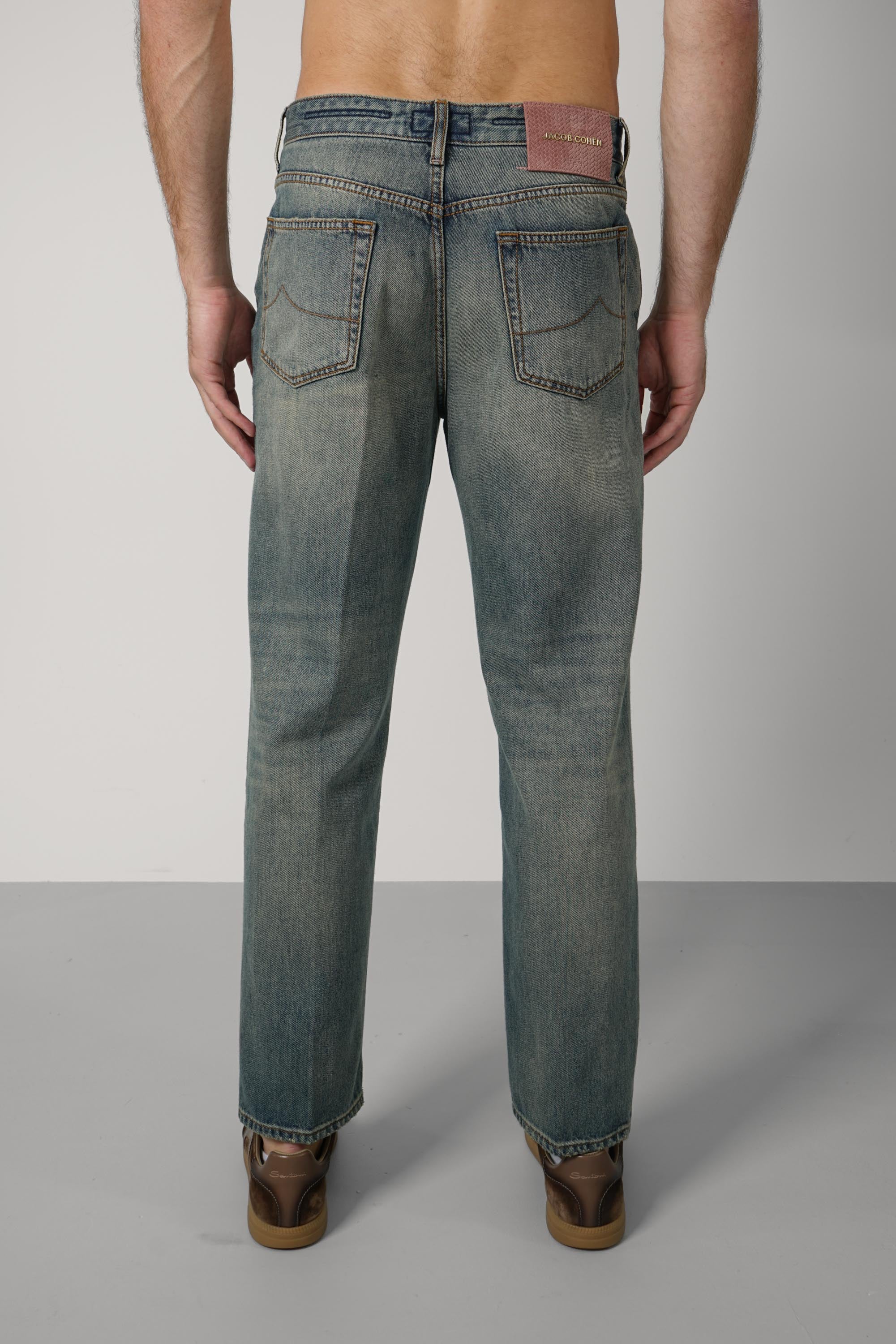 Alex 5-Pocket Straight Fit Jeans – 200D