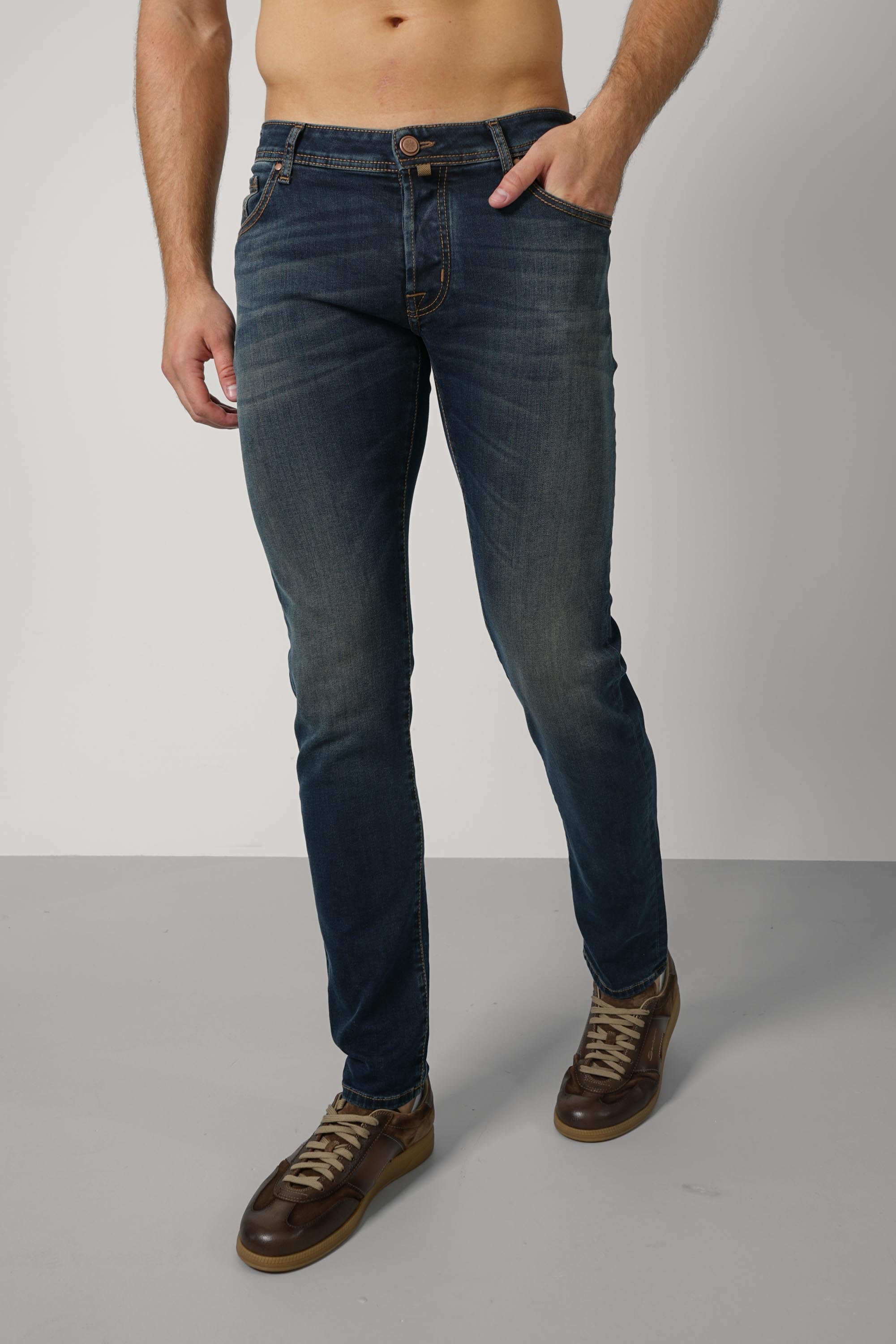 Jacob Cohën Nick Slim 5-Pocket Super Slim Fit Jeans – 100D (S3624 V1)