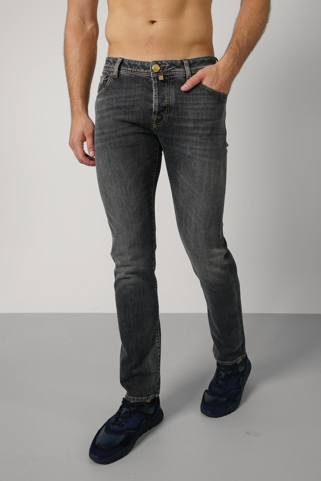 Jacob Cohën Nick 5-Pocket Slim Fit Jeans – 800D