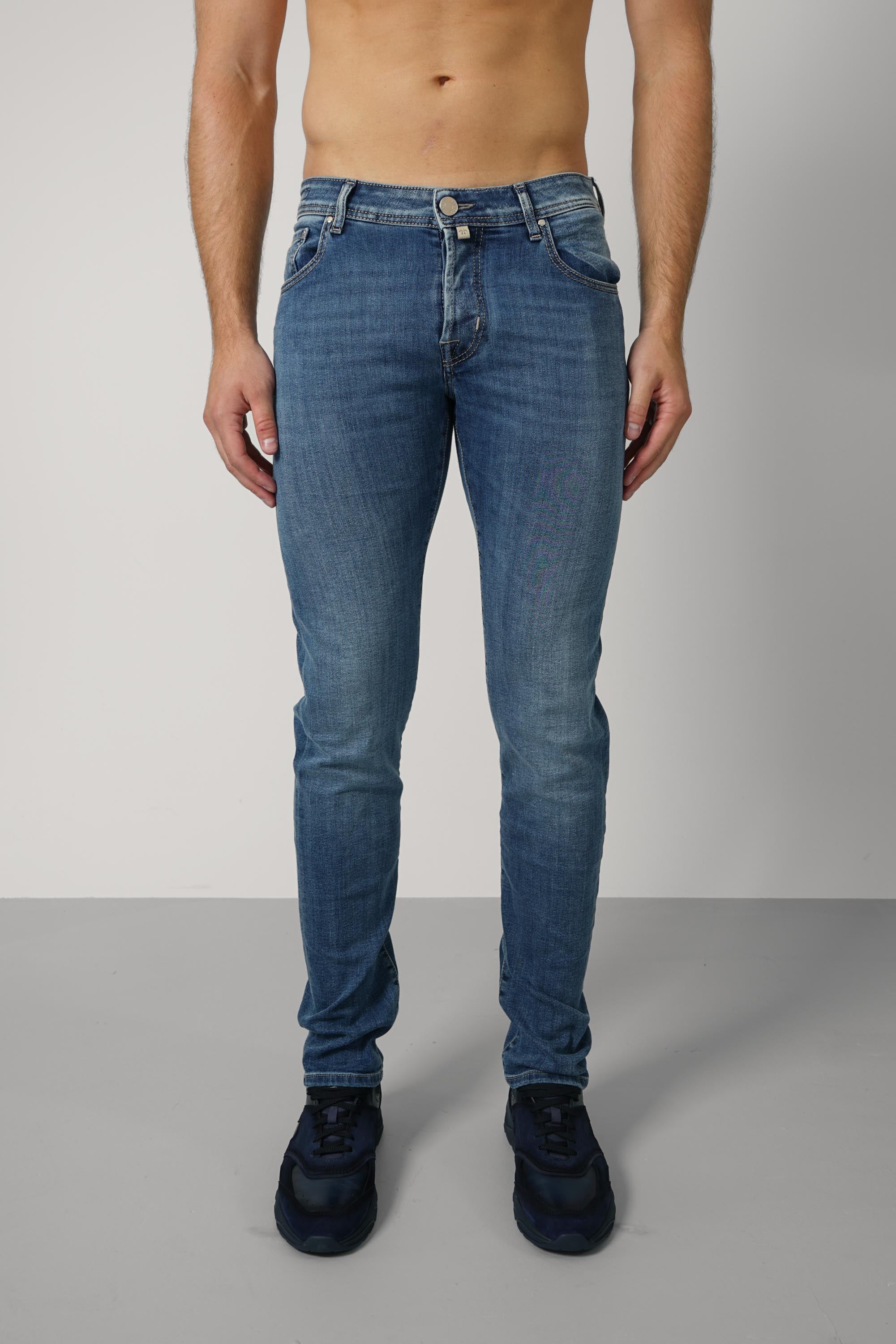 Jacob Cohën Nick Slim 5-Pocket Super Slim Fit Jeans – 300D