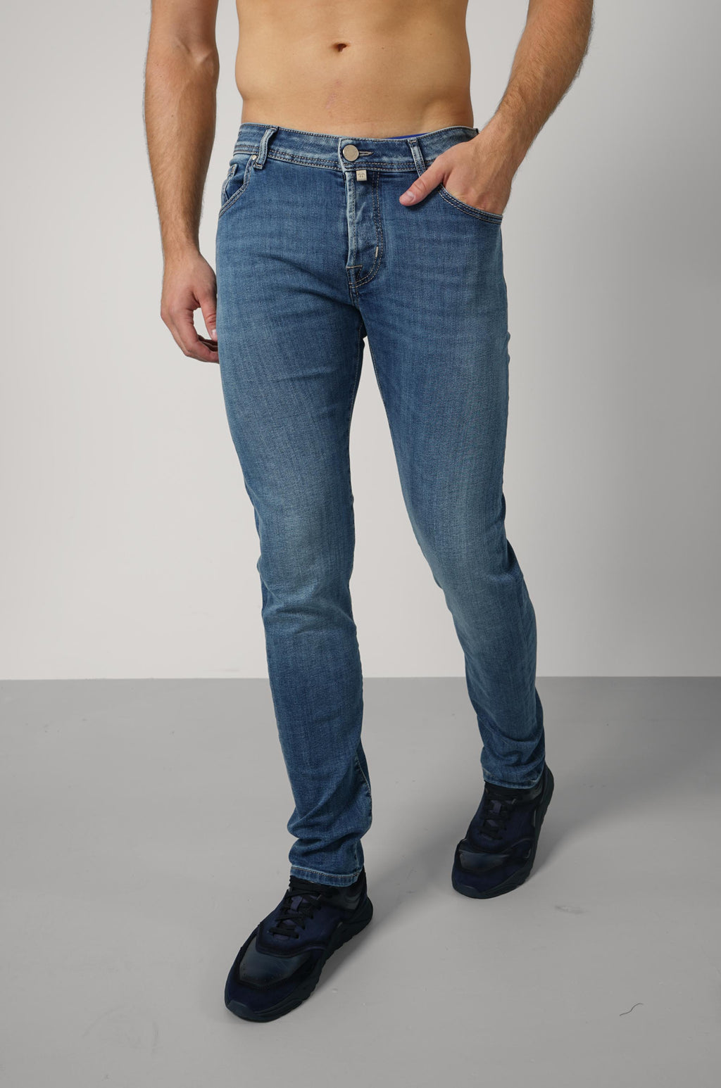 Jacob Cohën Nick Slim 5-Pocket Super Slim Fit Jeans – 300D