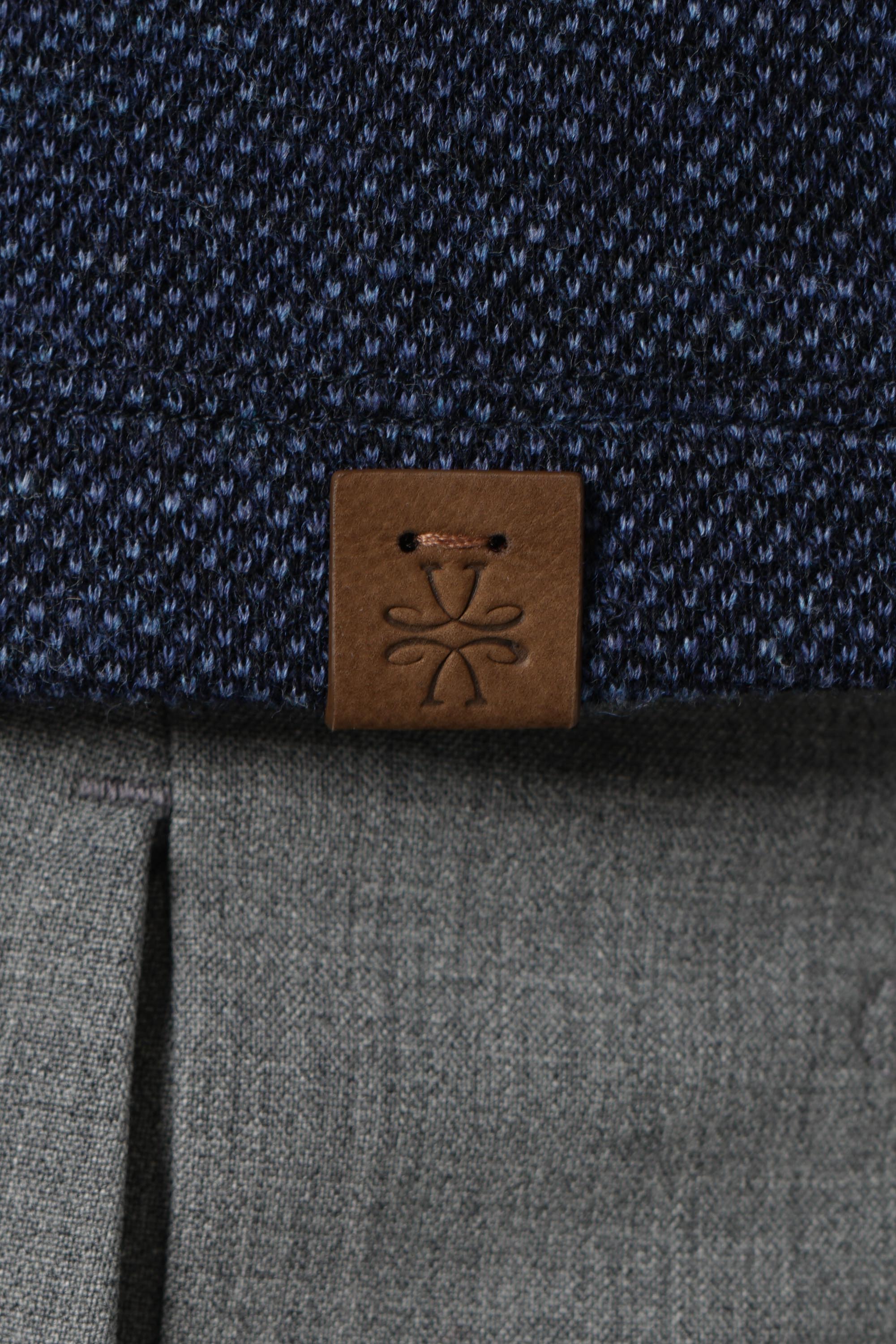 Jacob Cohën Long Sleeve Zip Polo – 0952A