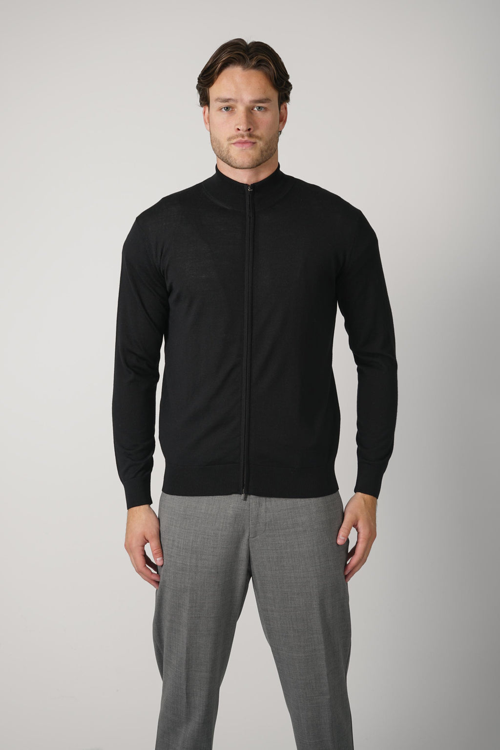 Filippo De Laurentiis Fullzip ML RM16R – Nero