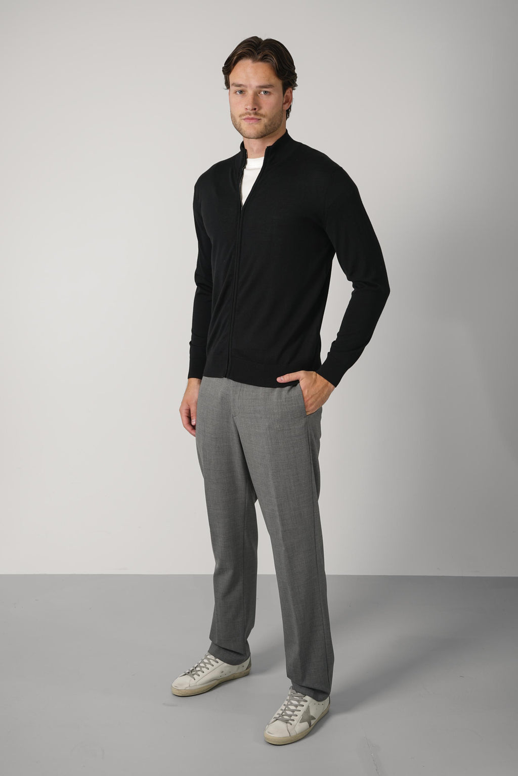 Filippo De Laurentiis Fullzip ML RM16R – Nero