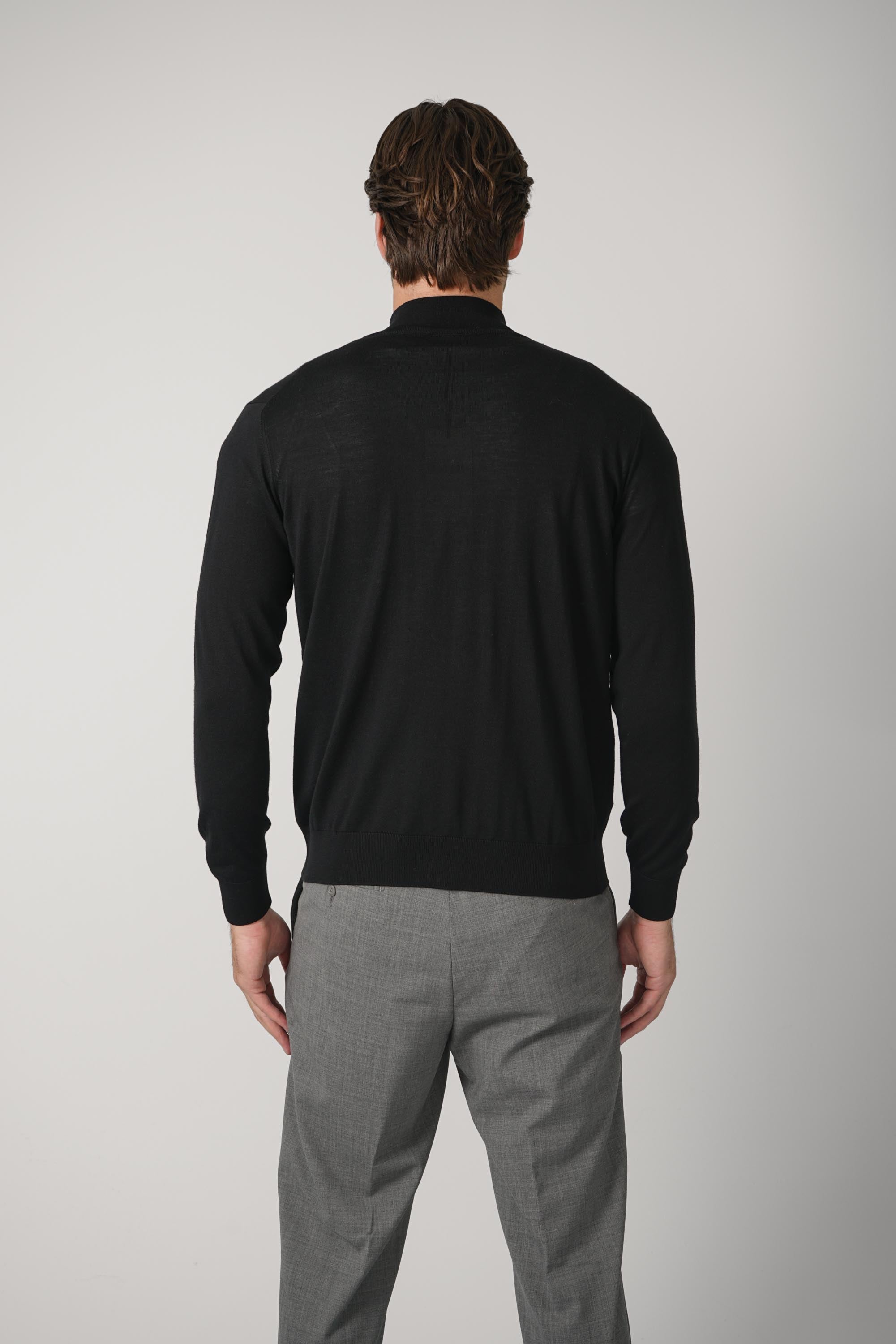 Filippo De Laurentiis Fullzip ML RM16R – Nero