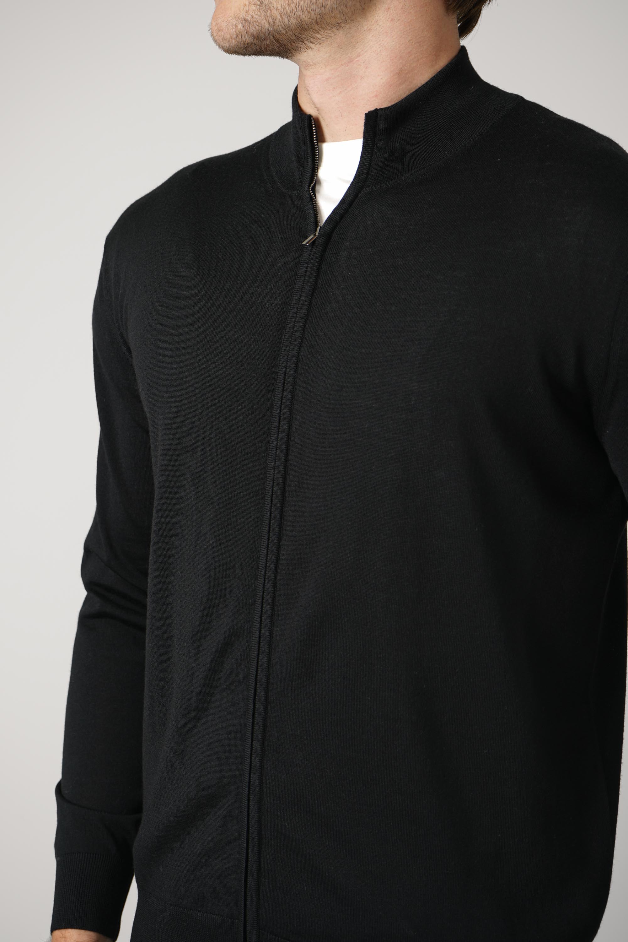 Filippo De Laurentiis Fullzip ML RM16R – Nero