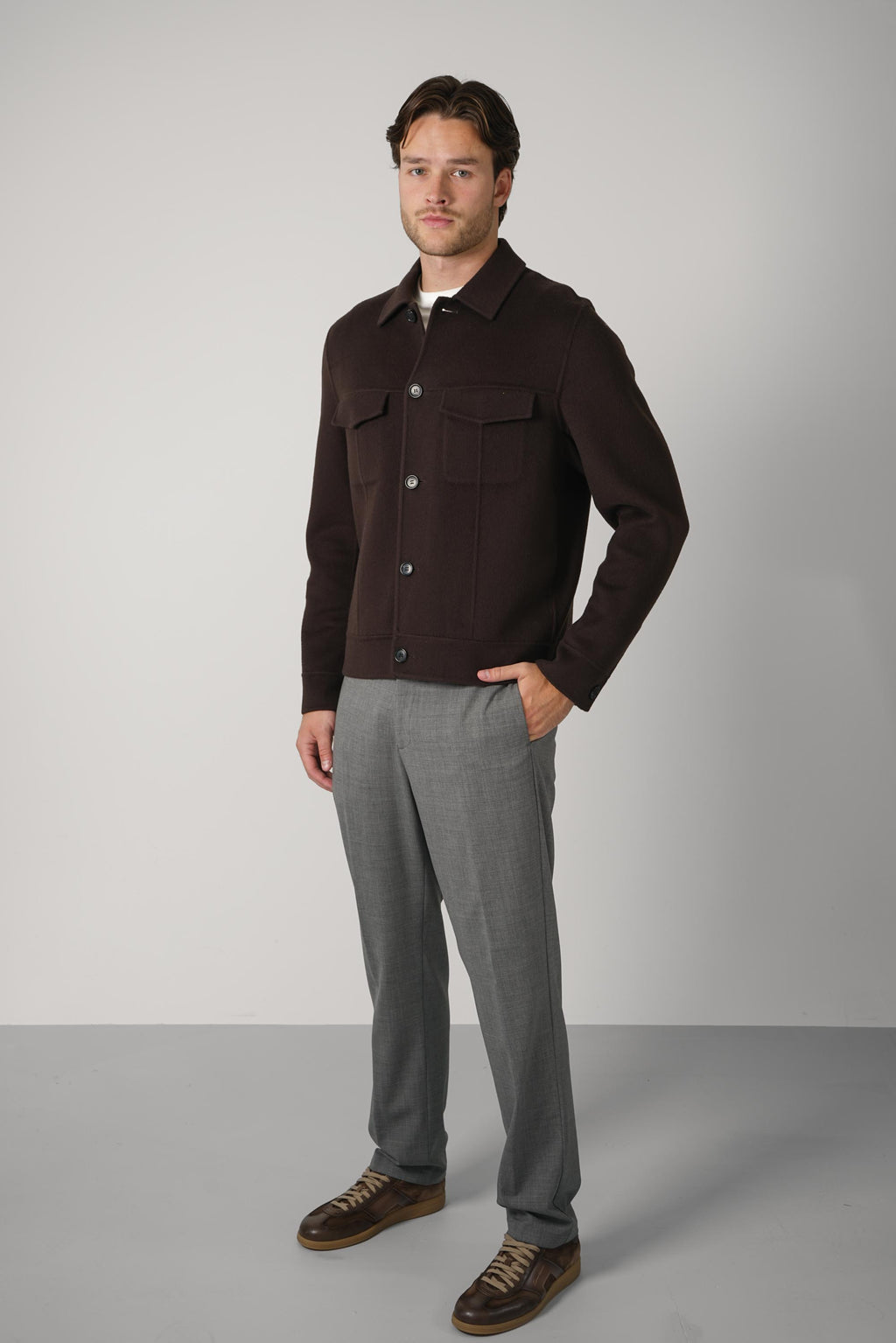 Arma Daniel 100% Wool – Umber