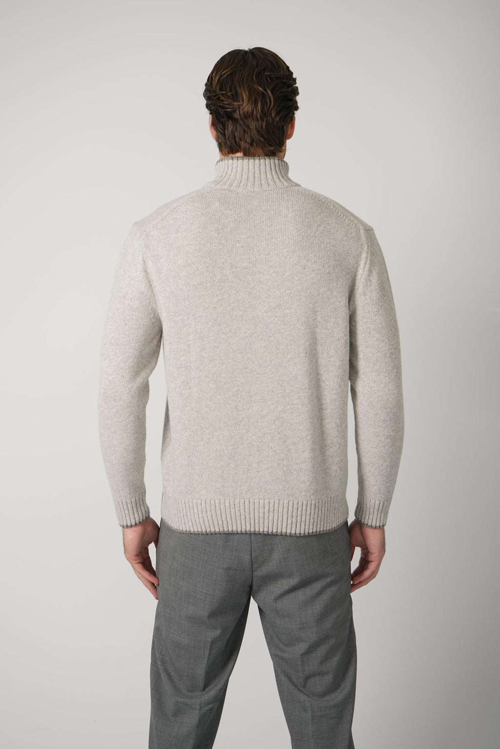 Paul & Shark Cashmere Wool Blend Half Zip Sweater – 097