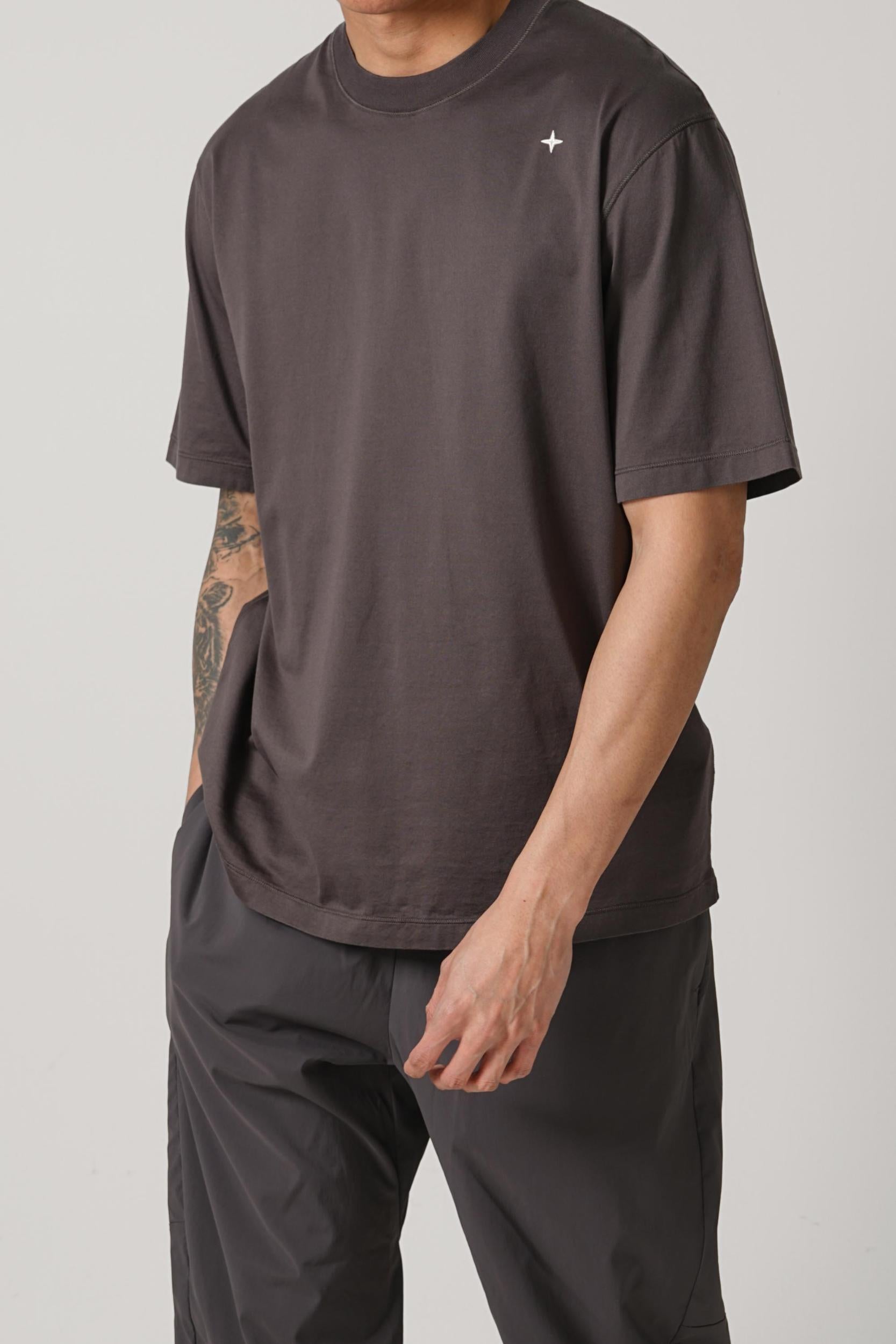 2100010 Stone Island Stellina T-Shirt Charcoal Grey