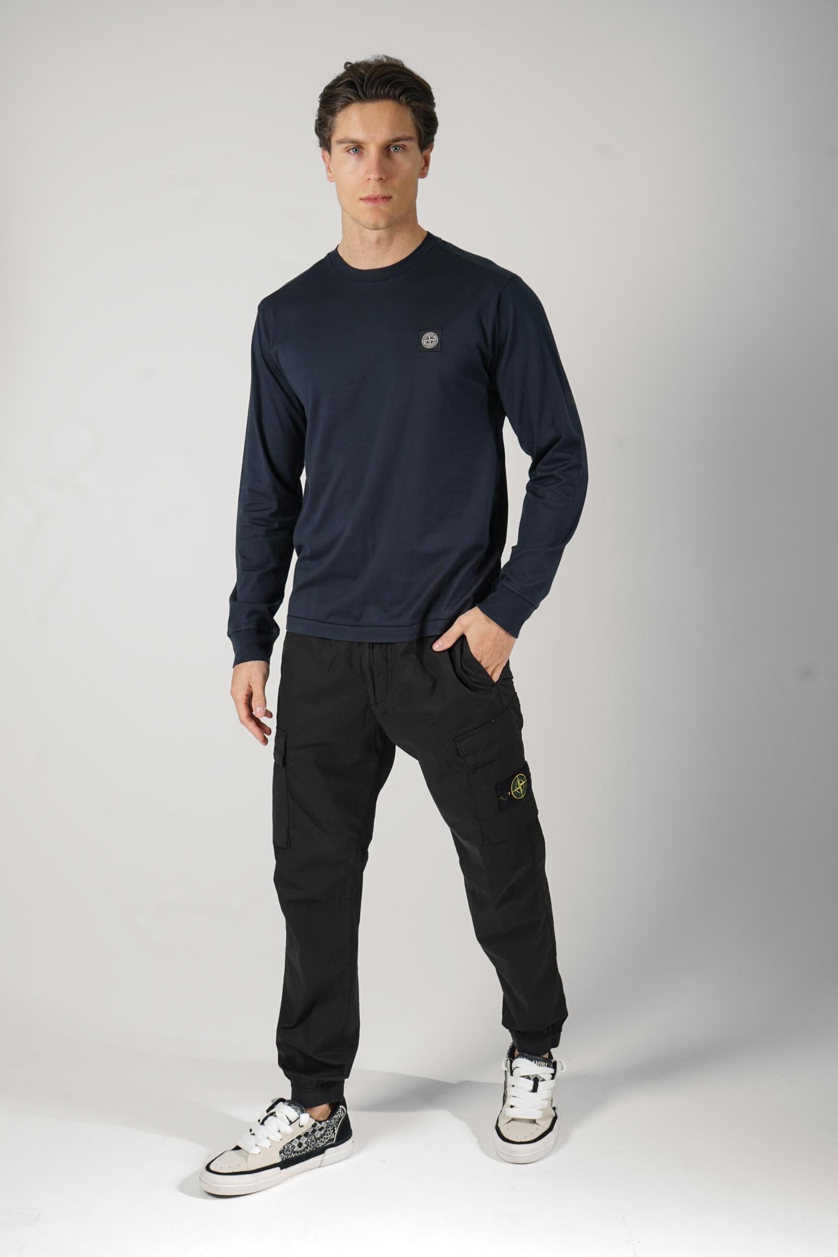 2100031 Stone Island Longsleeve Navy