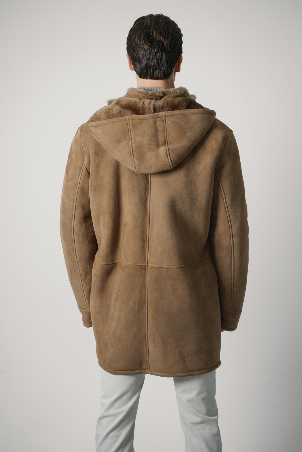 Arma Levy Merino Suede – Carob Brown
