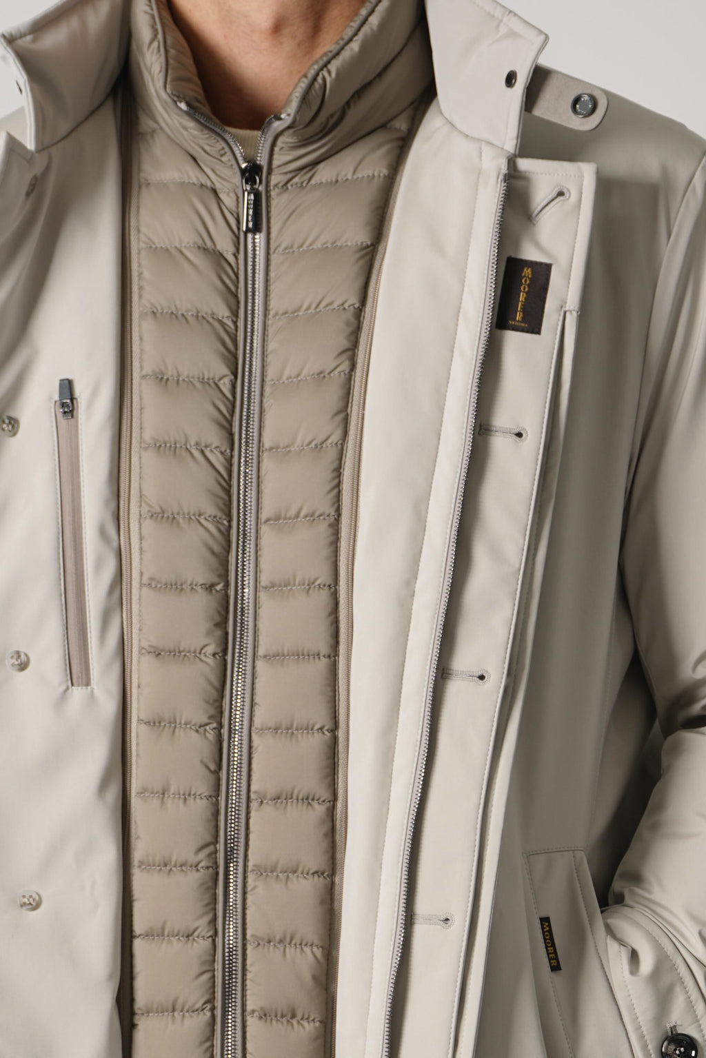 Moorer Reis Jacket – Pearl