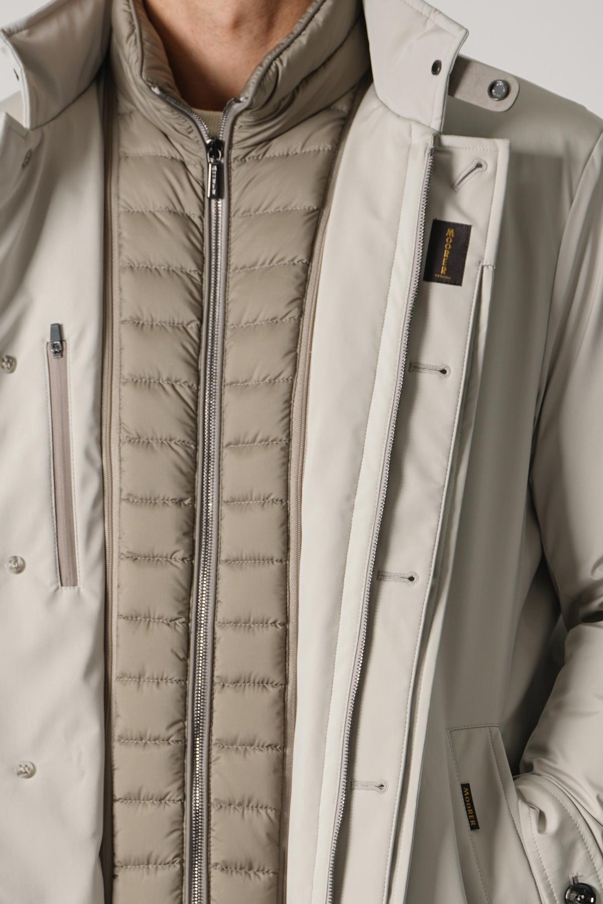 Moorer Reis Jacket – Pearl
