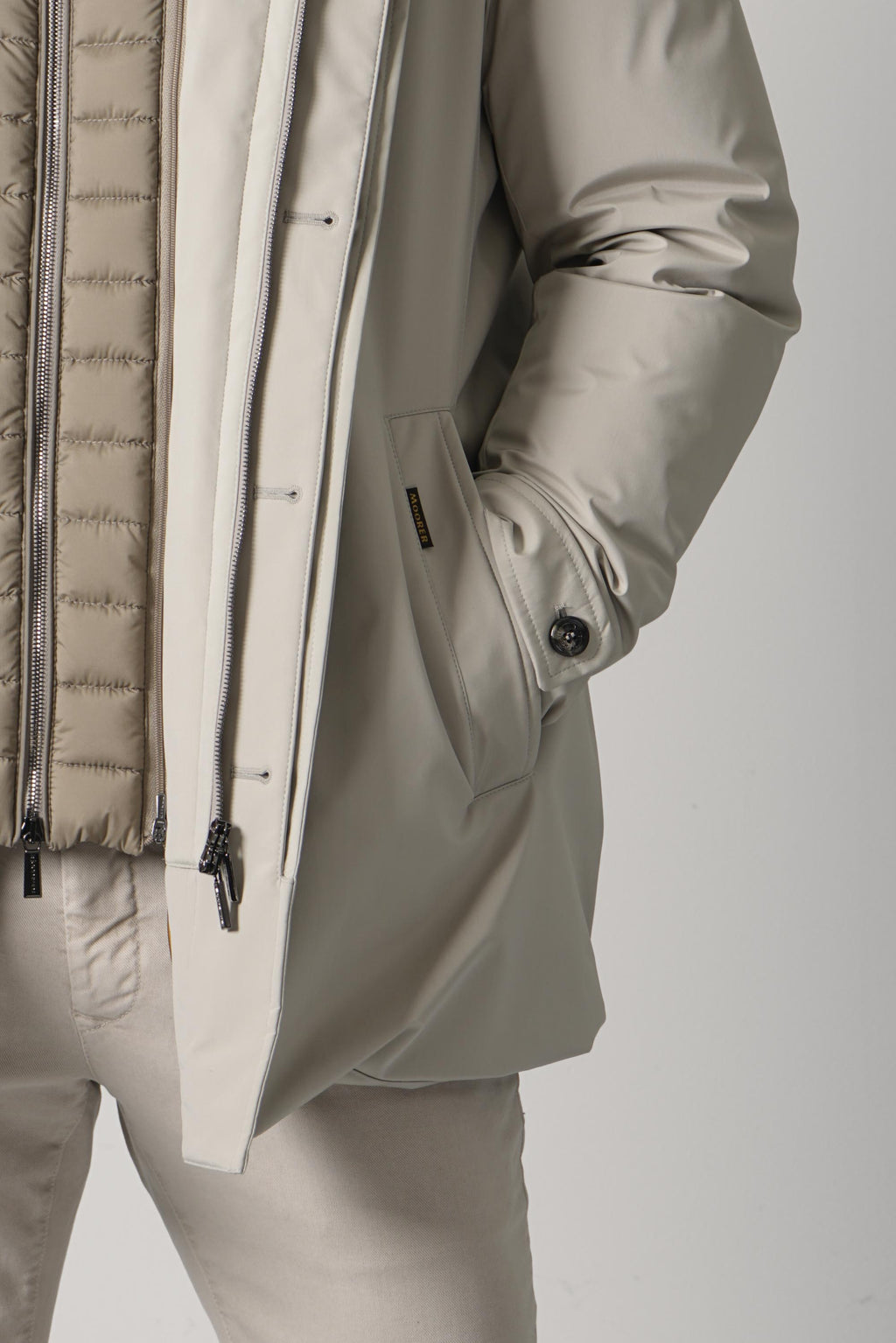 Moorer Reis Jacket – Pearl
