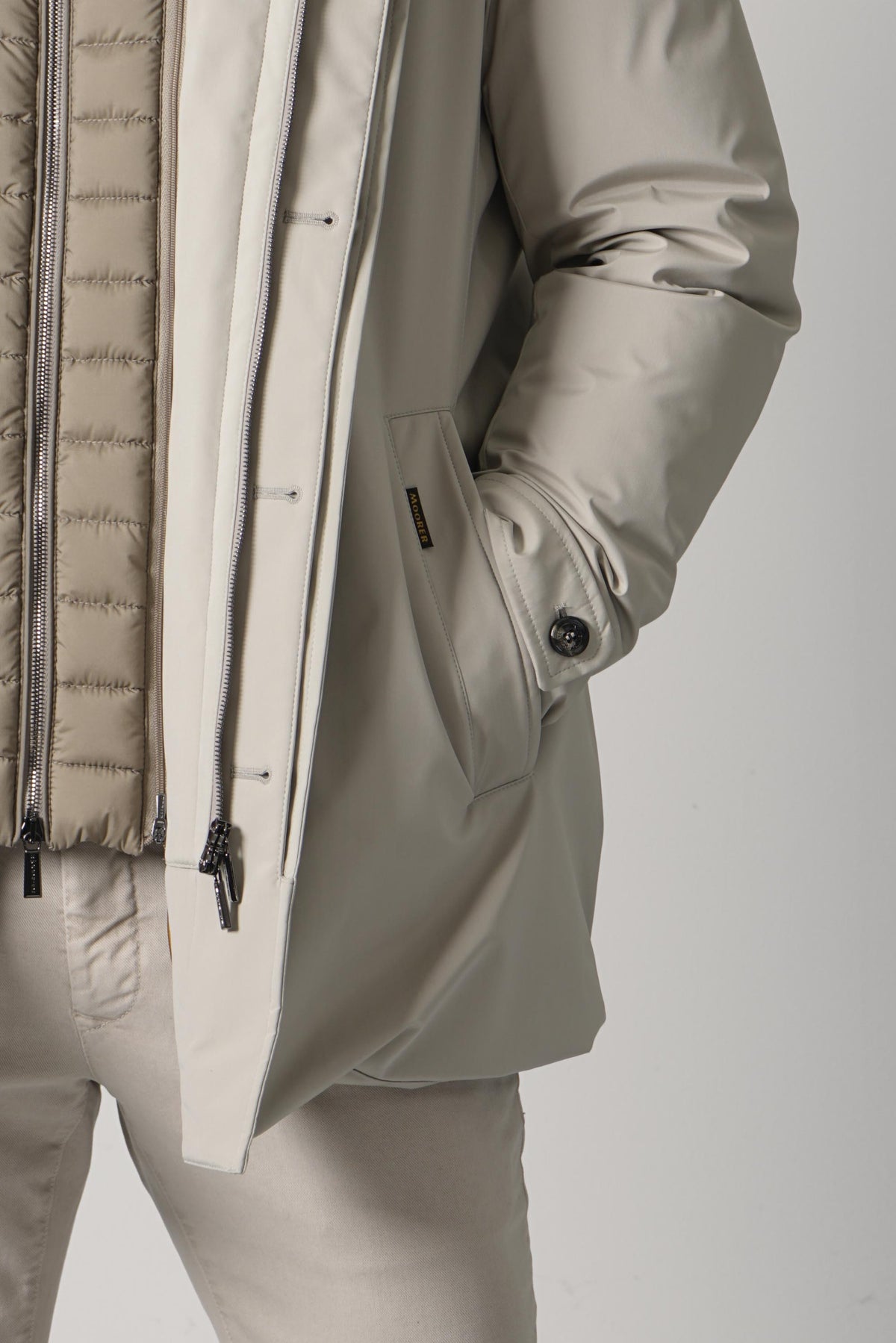 Moorer Reis Jacket – Pearl