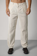 Marco Pescarolo Dieci Zip Trousers – MP05 Beige
