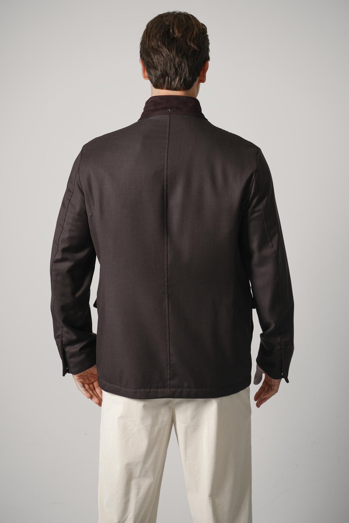 Paul & Shark Field Jacket in Loro Piana Rain System Zelander Wool – 306