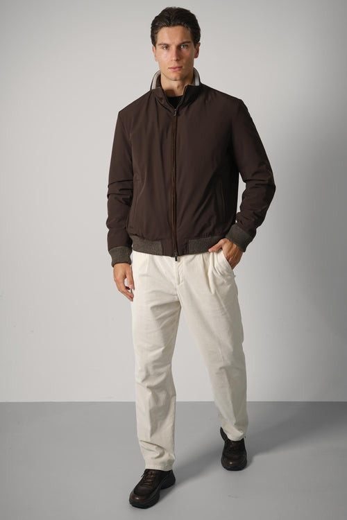 Paul & Shark Bomber Typhoon Re-4X4 Stretch – 306 Brown