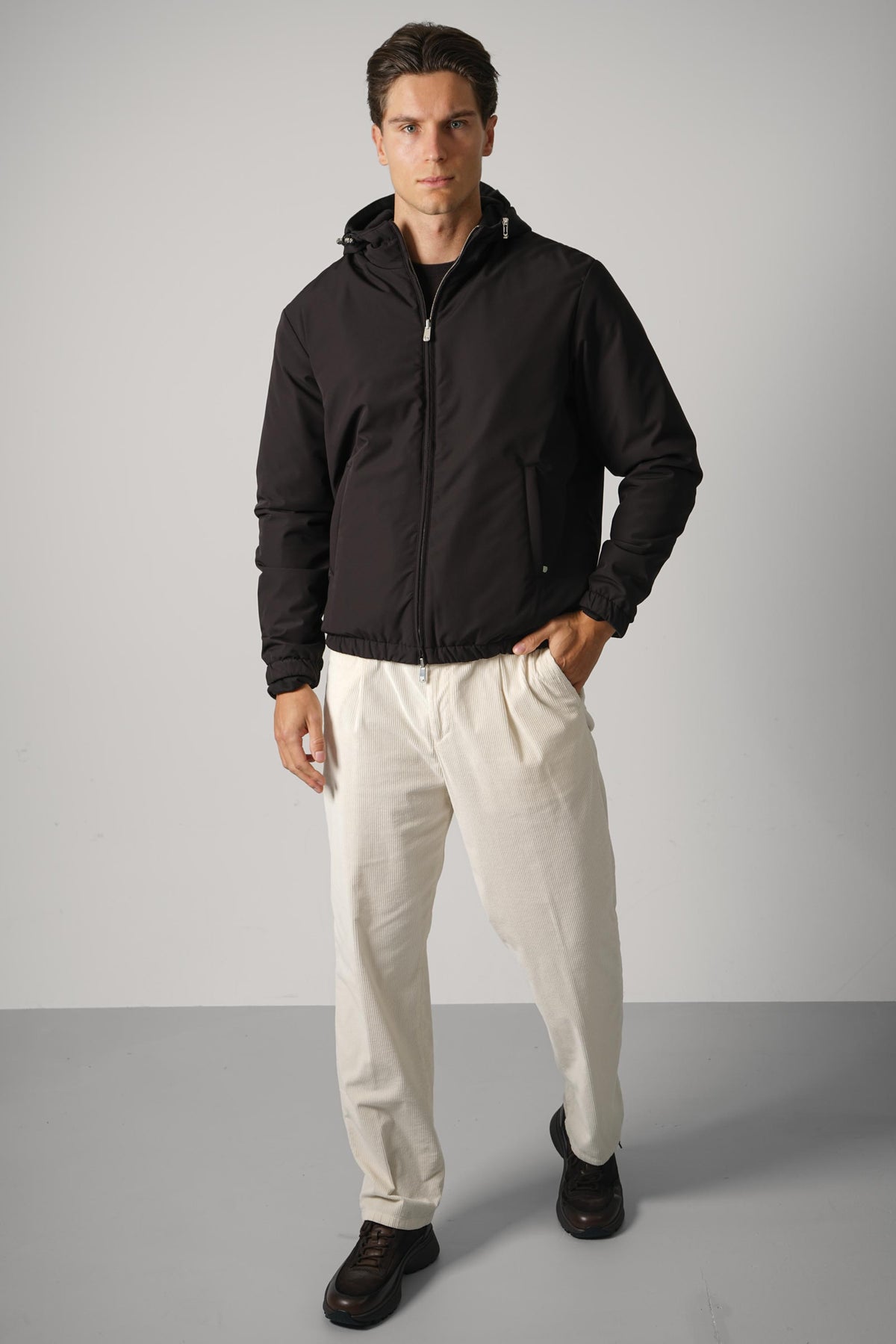 Marco Pescarolo Cayman Zip Jacket – 06 Brown