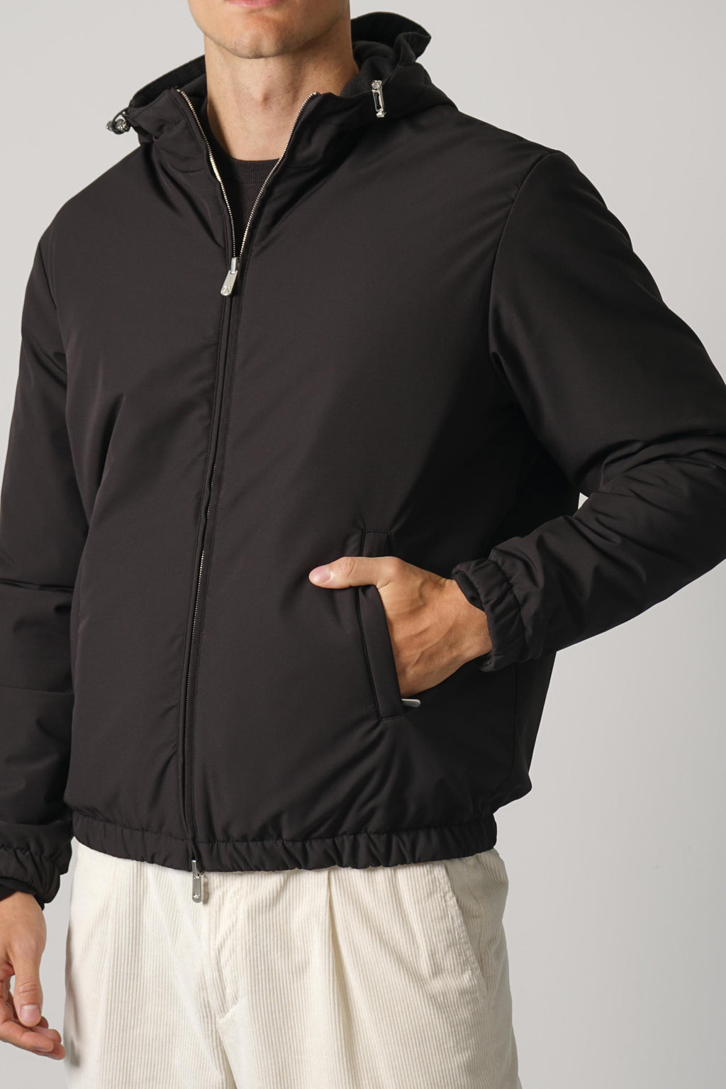 Marco Pescarolo Cayman Zip Jacket – 06 Brown