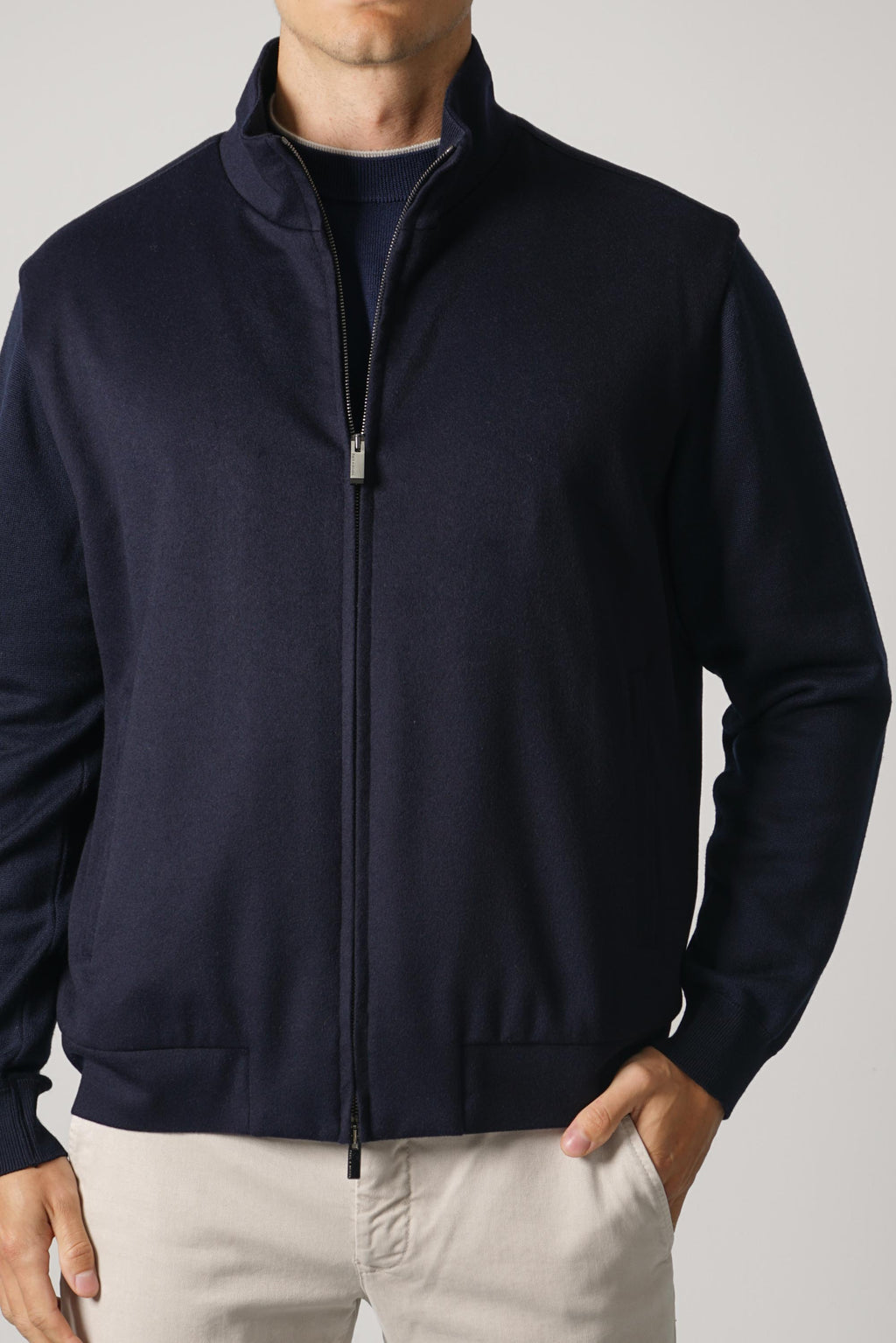 Paul & Shark Hybrid Loro Piana Rain System – 588 Navy
