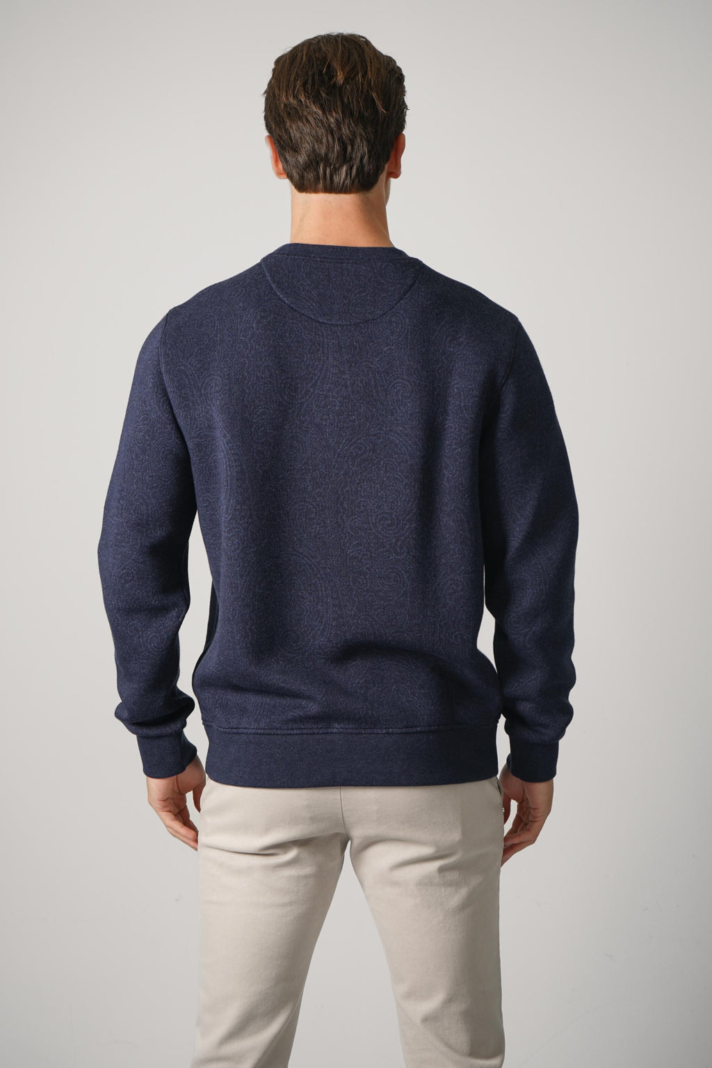 Etro Crew Neck Sweatshirt – Navy