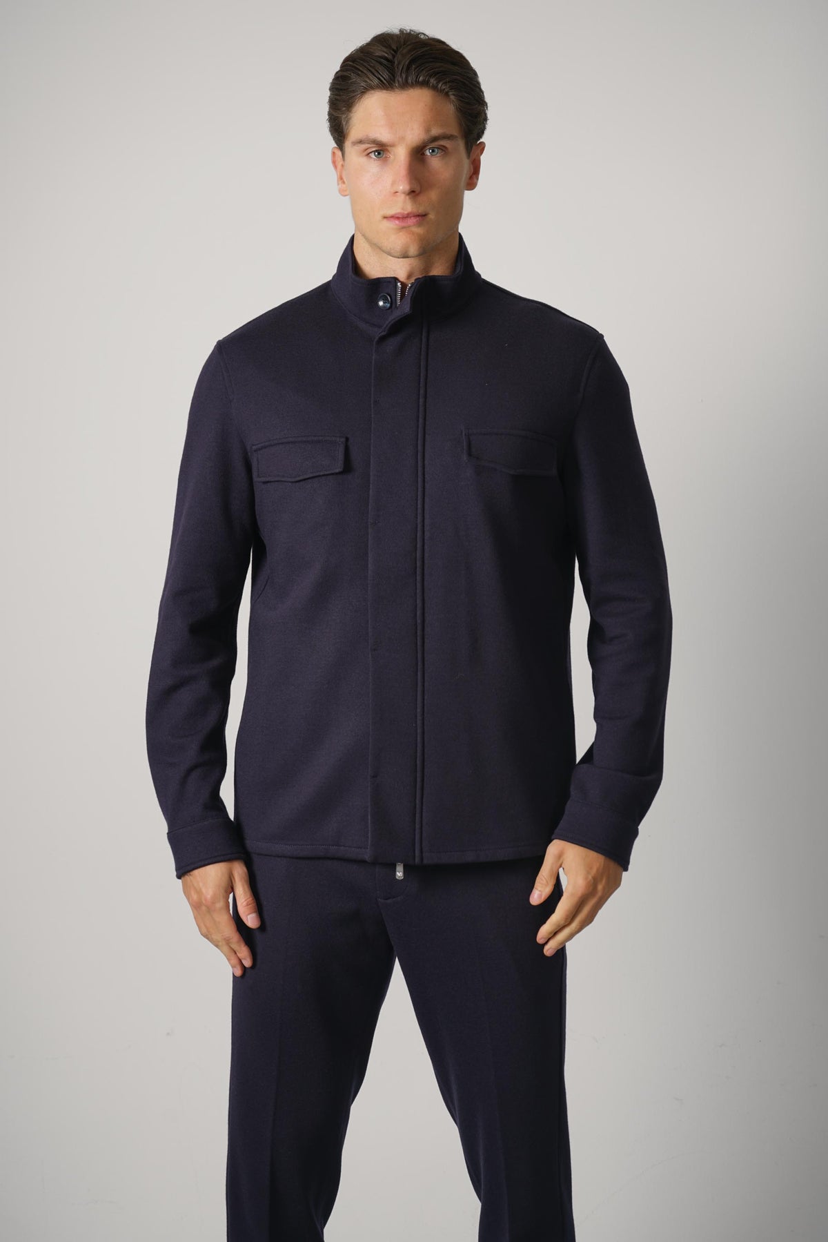 Marco Pescarolo Titan Zip Jacket – 05 Navy