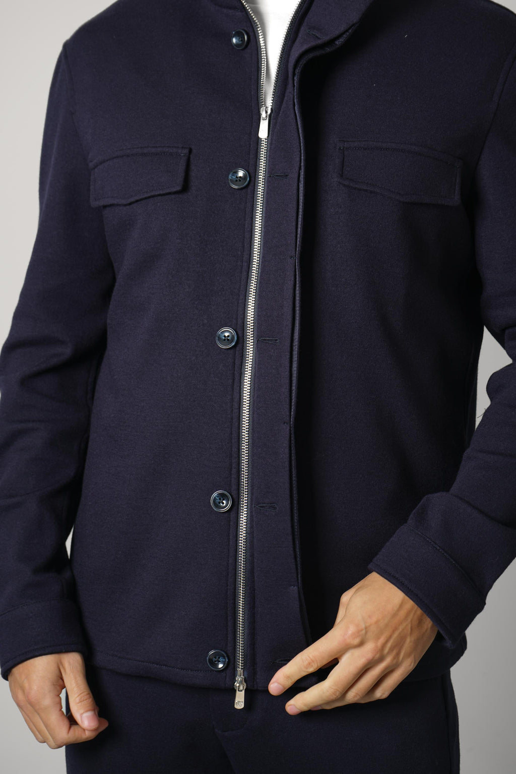 Marco Pescarolo Titan Zip Jacket – 05 Navy