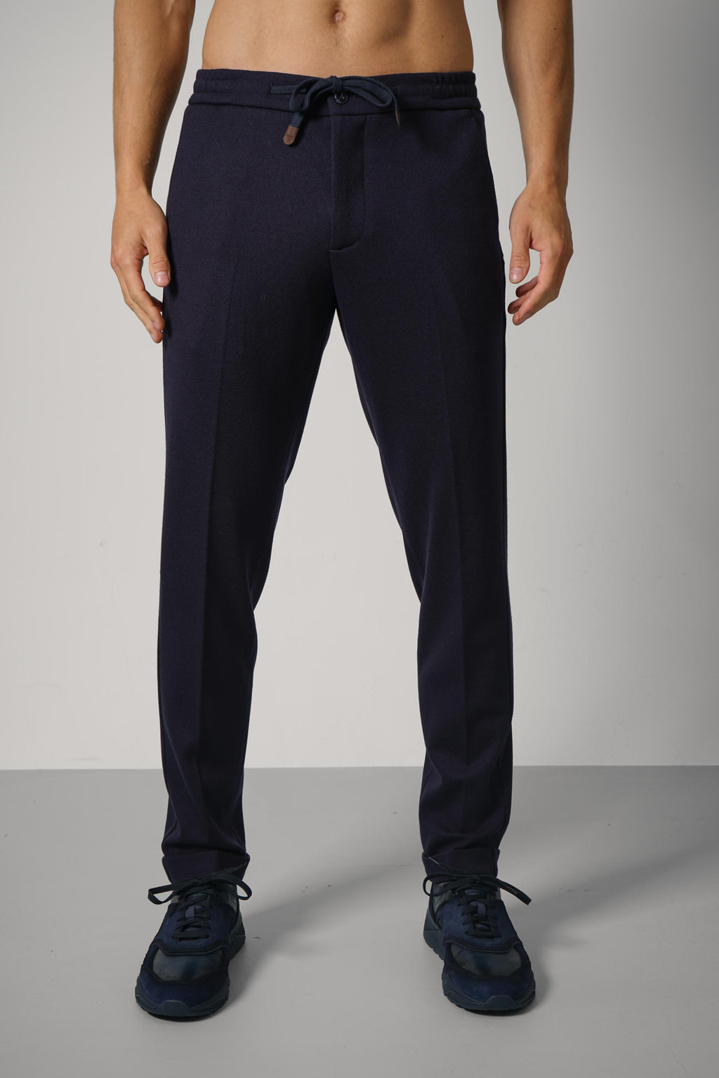 Marco Pescarolo Caracciolo Zip+ris Trousers – 05 Navy