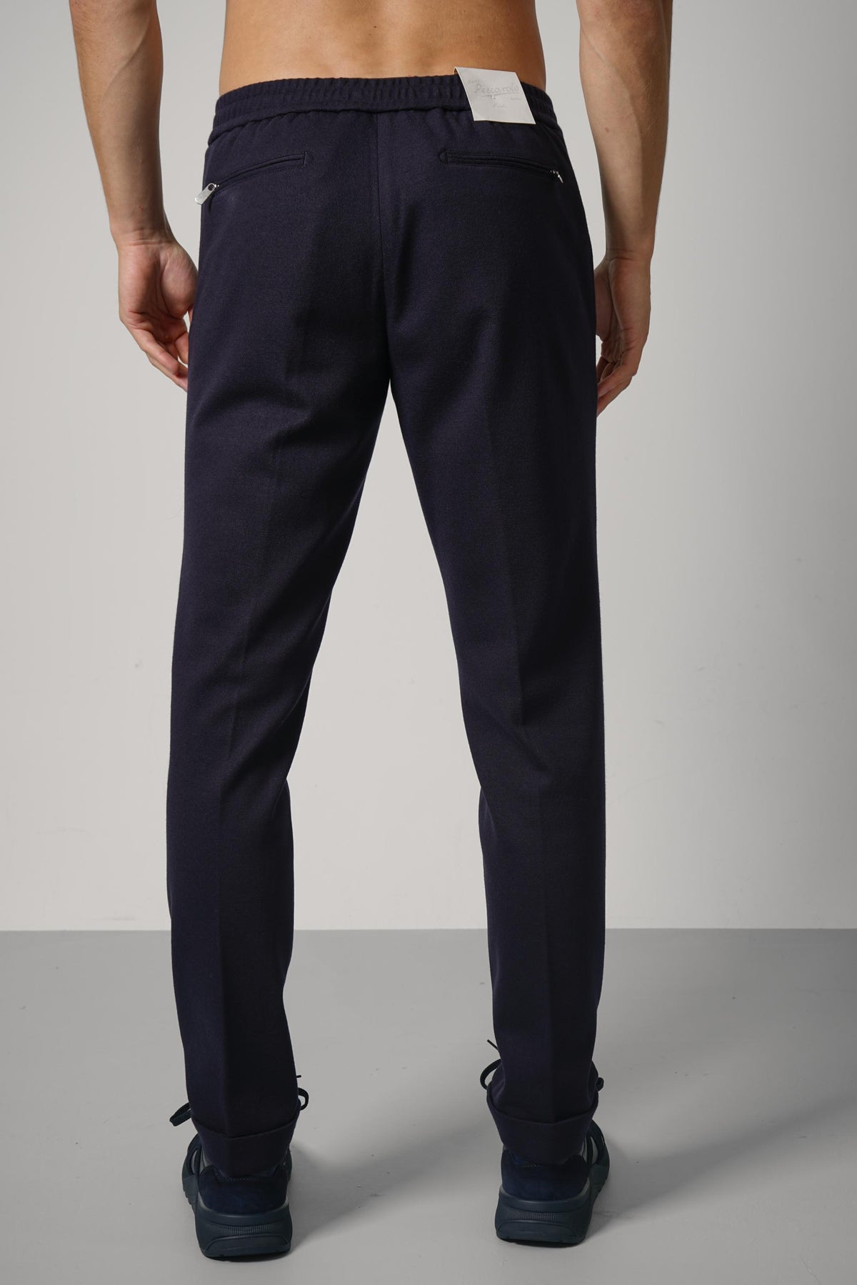 Marco Pescarolo Caracciolo Zip+ris Trousers – 05 Navy