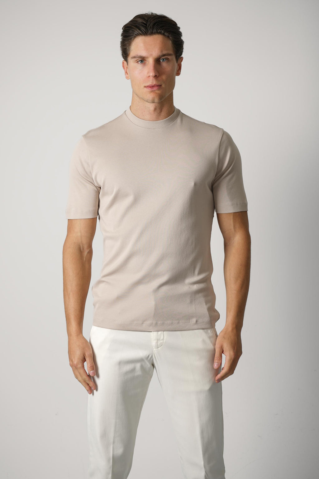 Stefan Brandt Eli T-Shirt – Stone