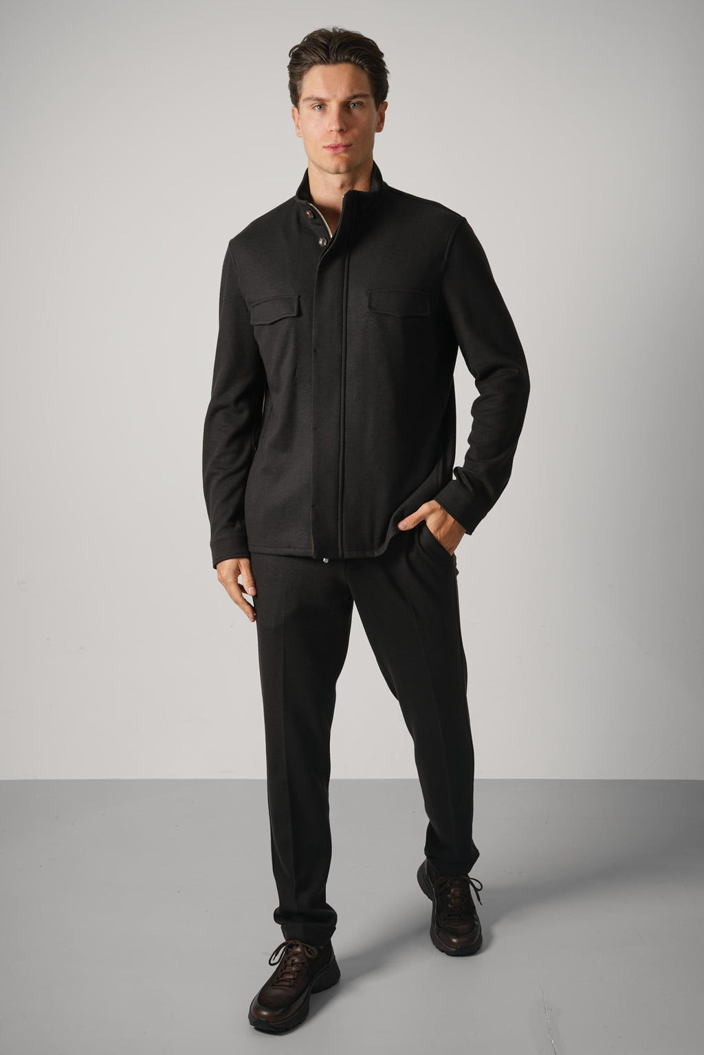 Marco Pescarolo Caracciolo Zip+ris Trousers – 15 Brown
