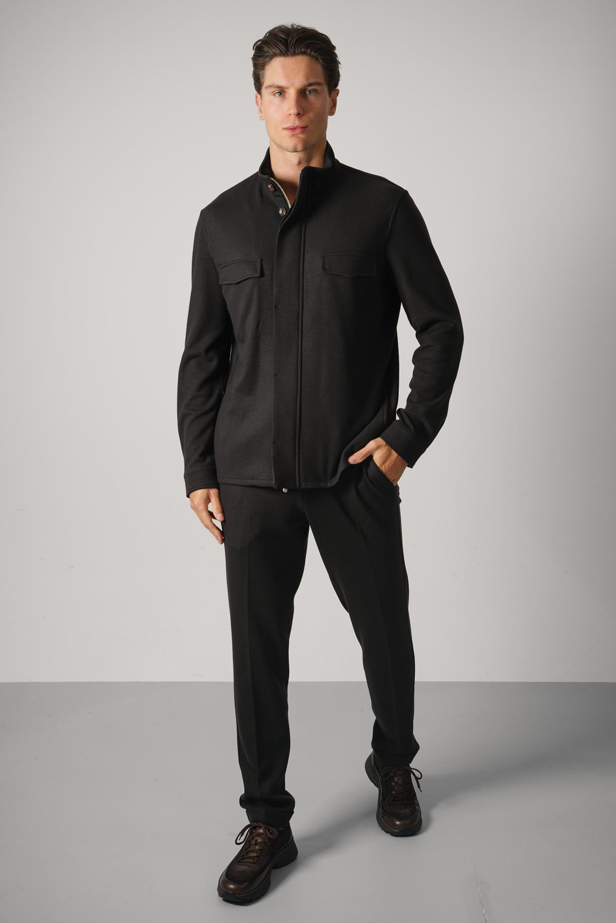 Marco Pescarolo Caracciolo Zip+ris Trousers – 15 Brown