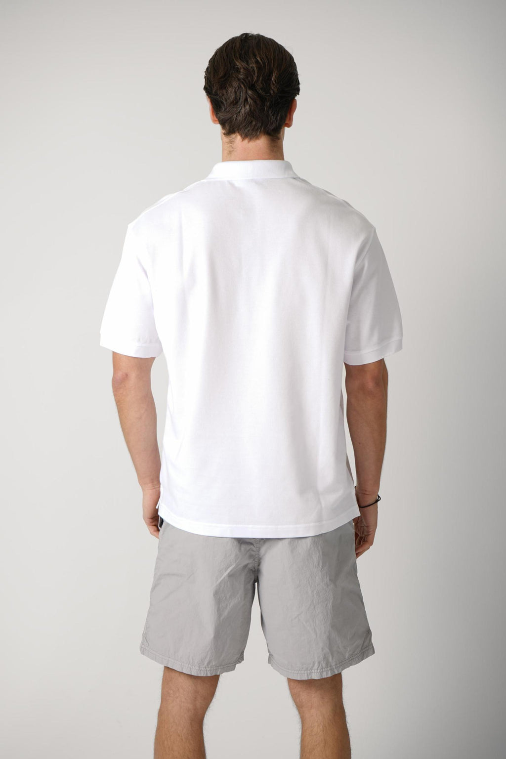 2200001 Stone Island Pique Polo White