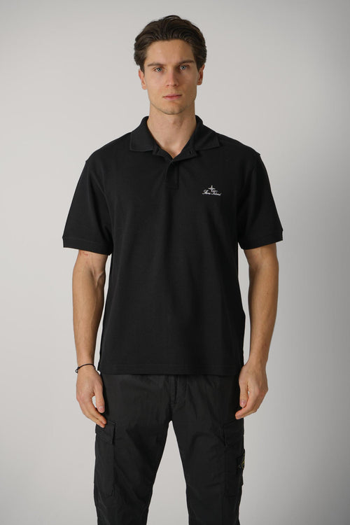2200001 Stone Island Polo Black