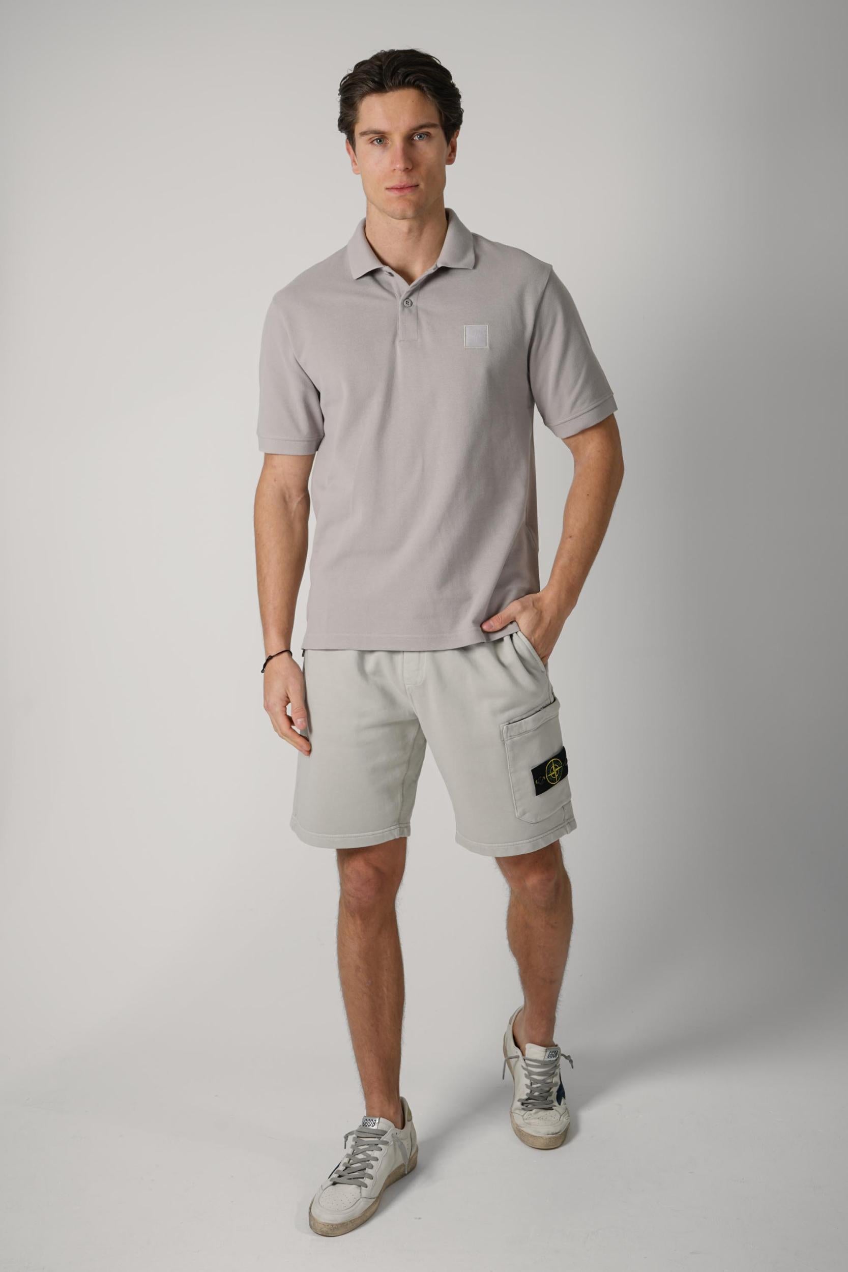2200002 Stone Island Ghost Polo Grey