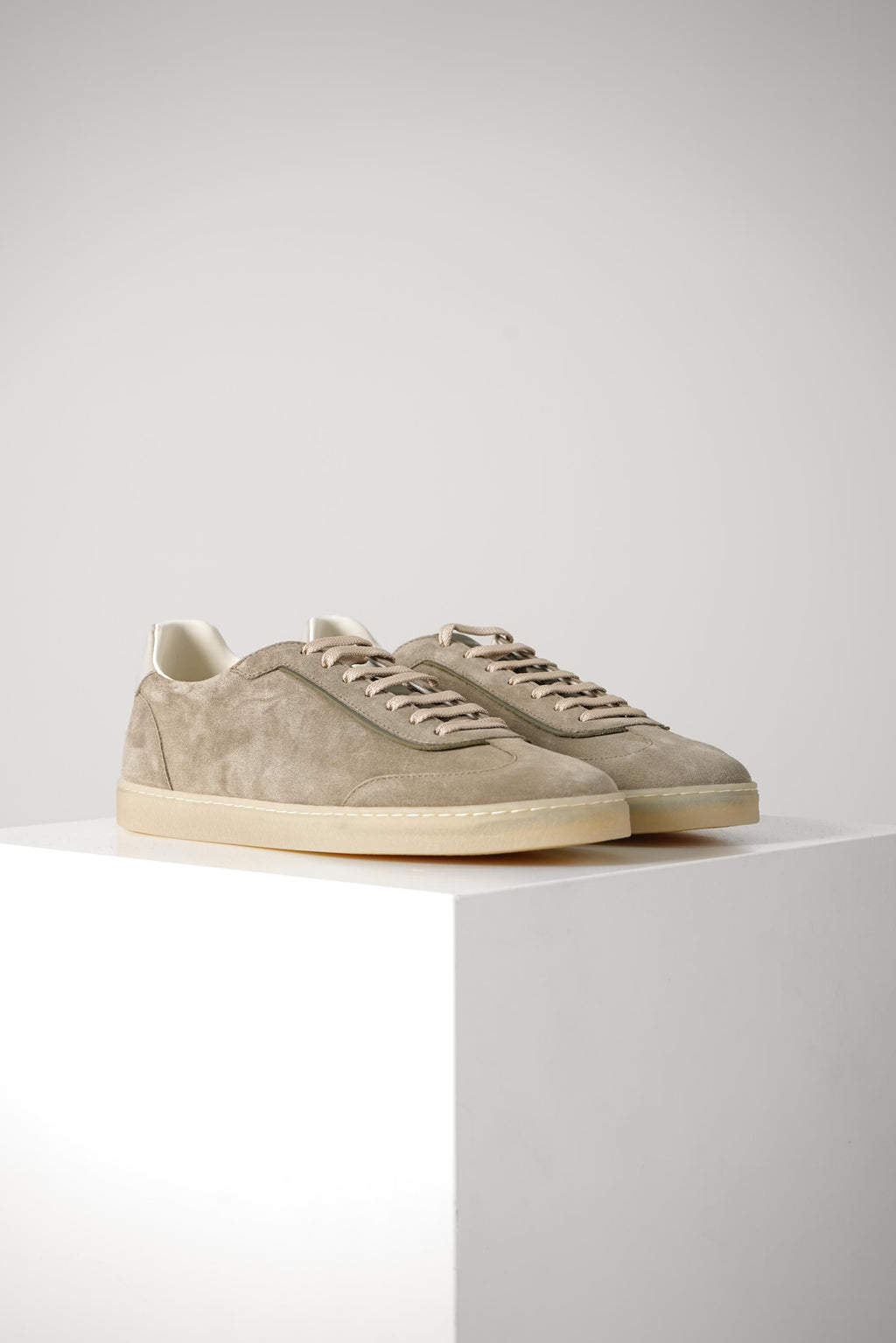 Brunello Cucinelli Suede Sneaker Green