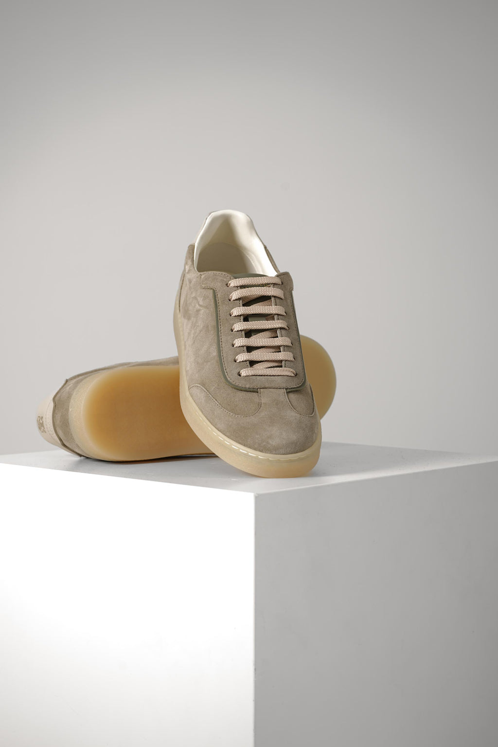 Brunello Cucinelli Suede Sneaker Green