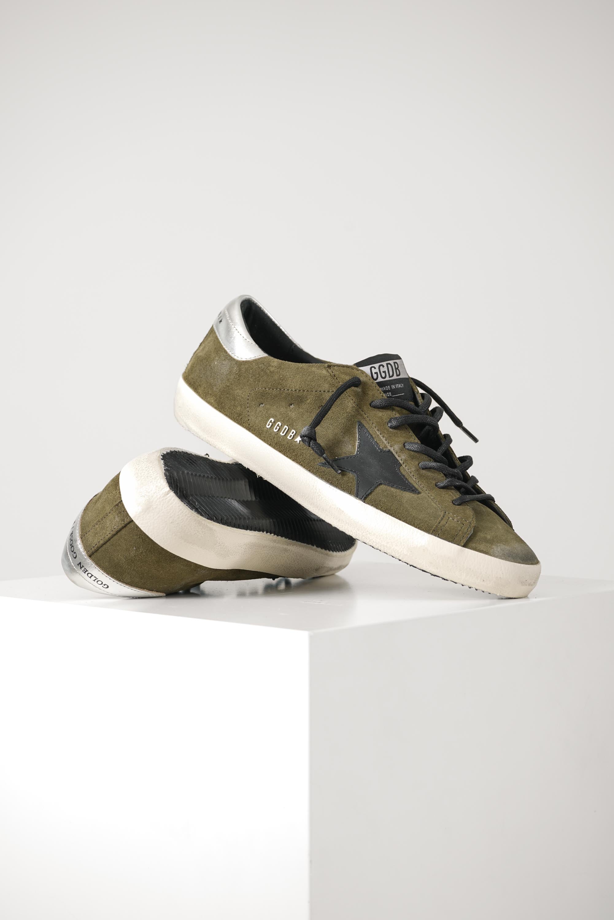 Super Star Suede Upper Toe Tongue – Dark