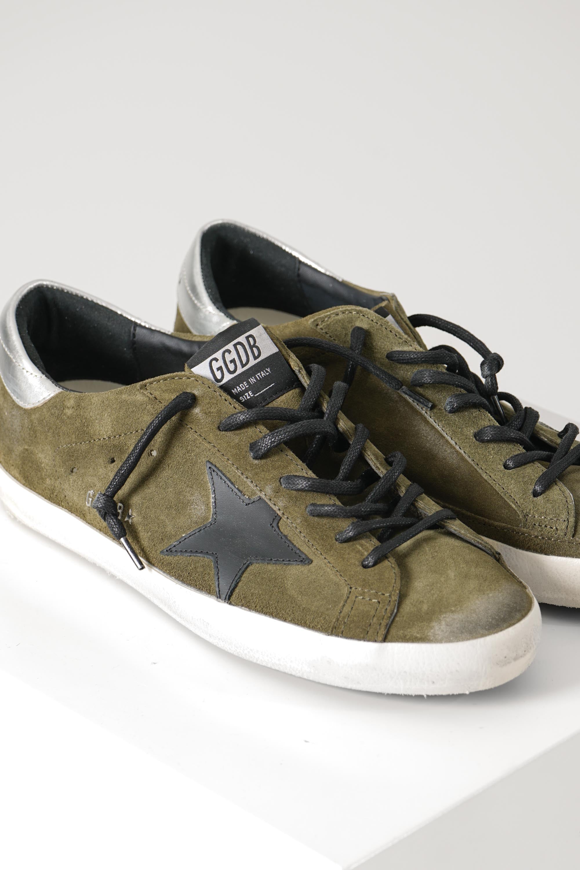 Super Star Suede Upper Toe Tongue – Dark